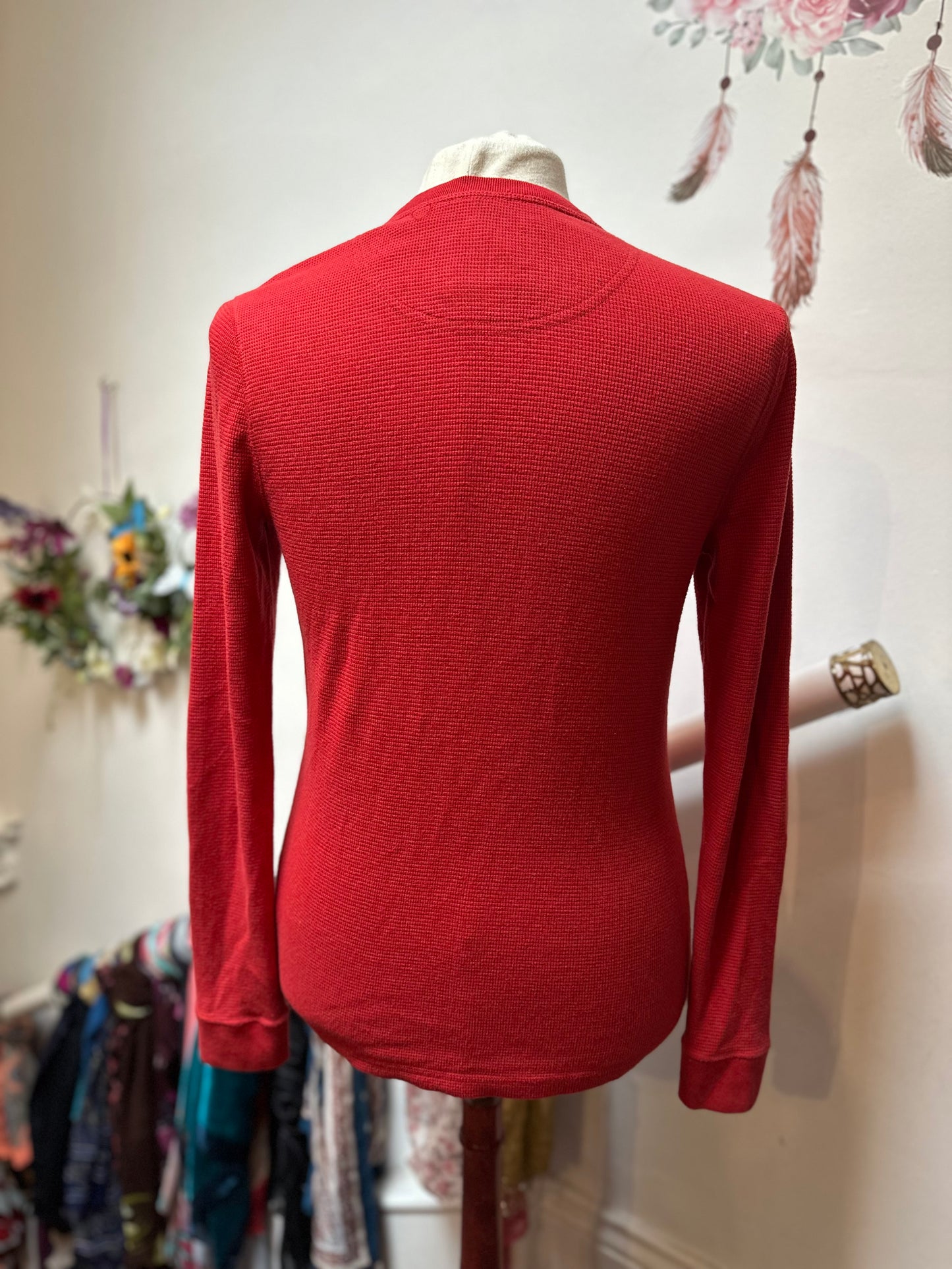 Hollister Red Sweater Size S