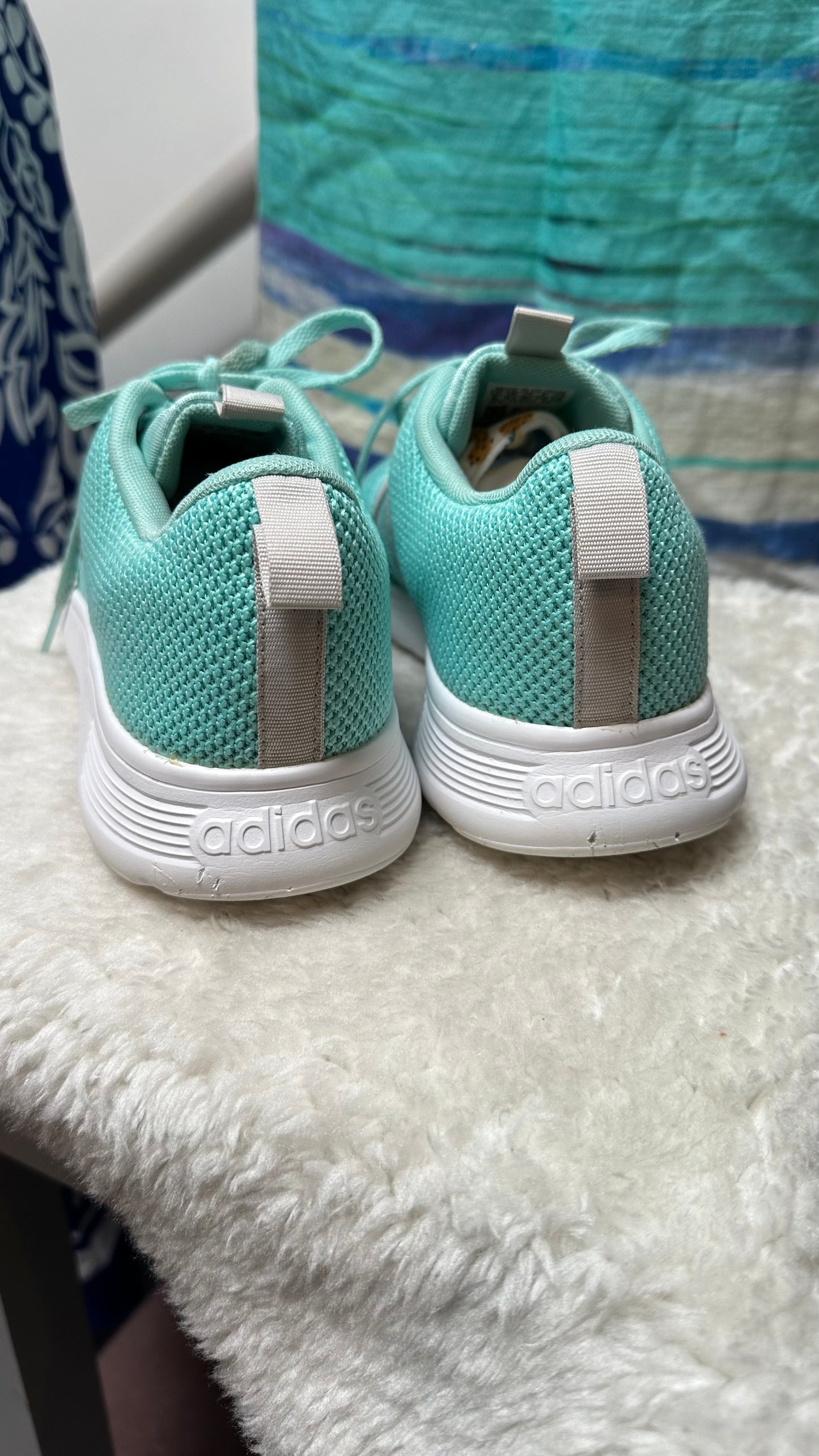 Adidas Turquoise Runners Size 5.5