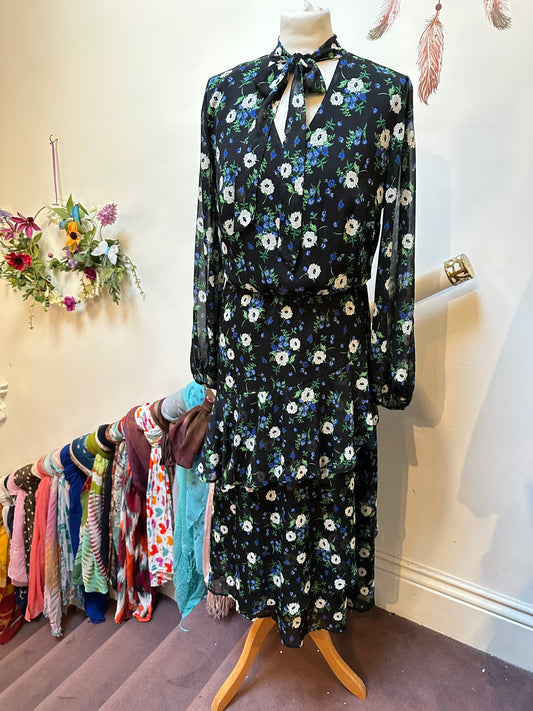 Gallery Floral Maxi Dress Size 12