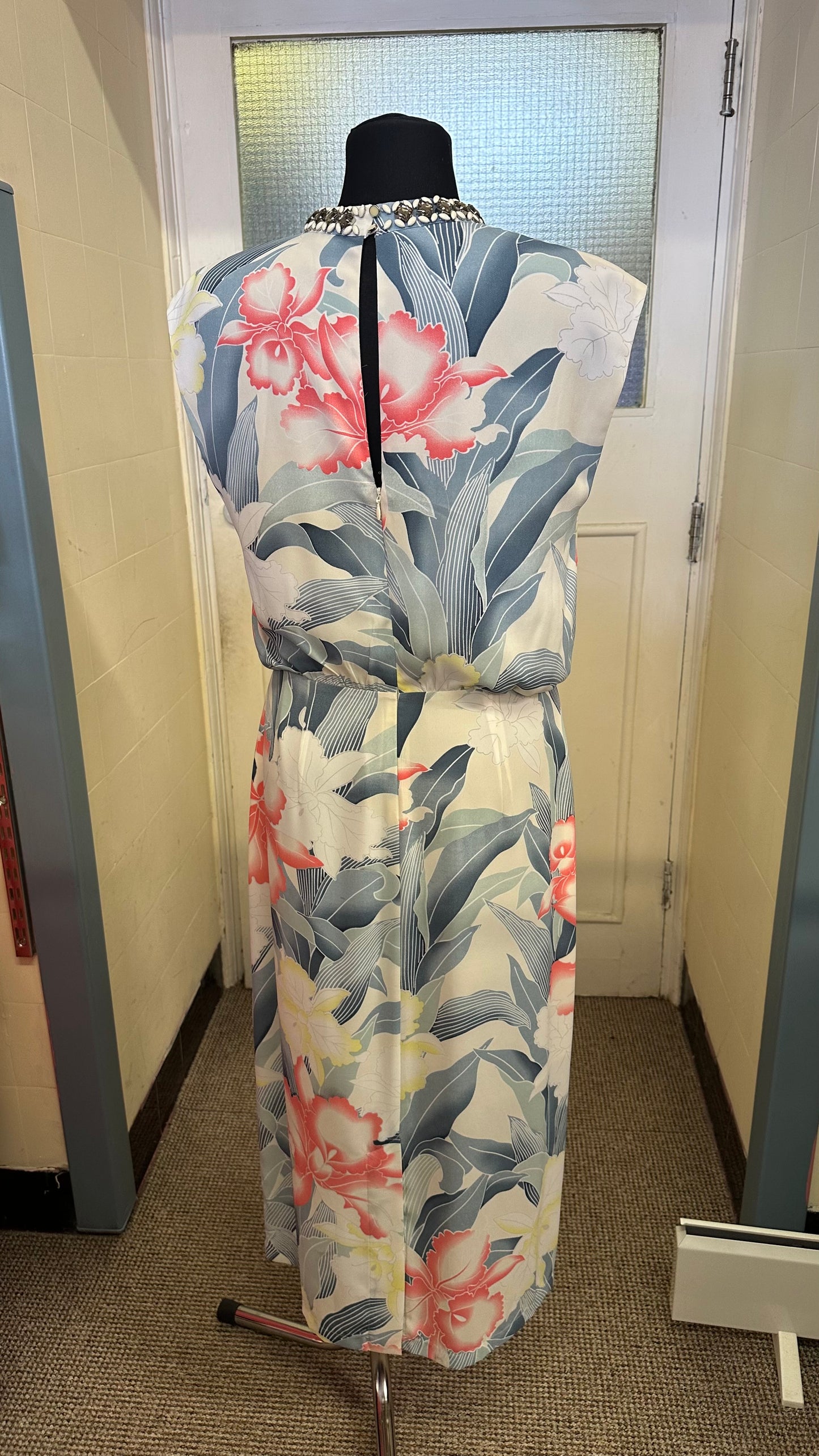 Oasis Pastel Floral Dress Size 12