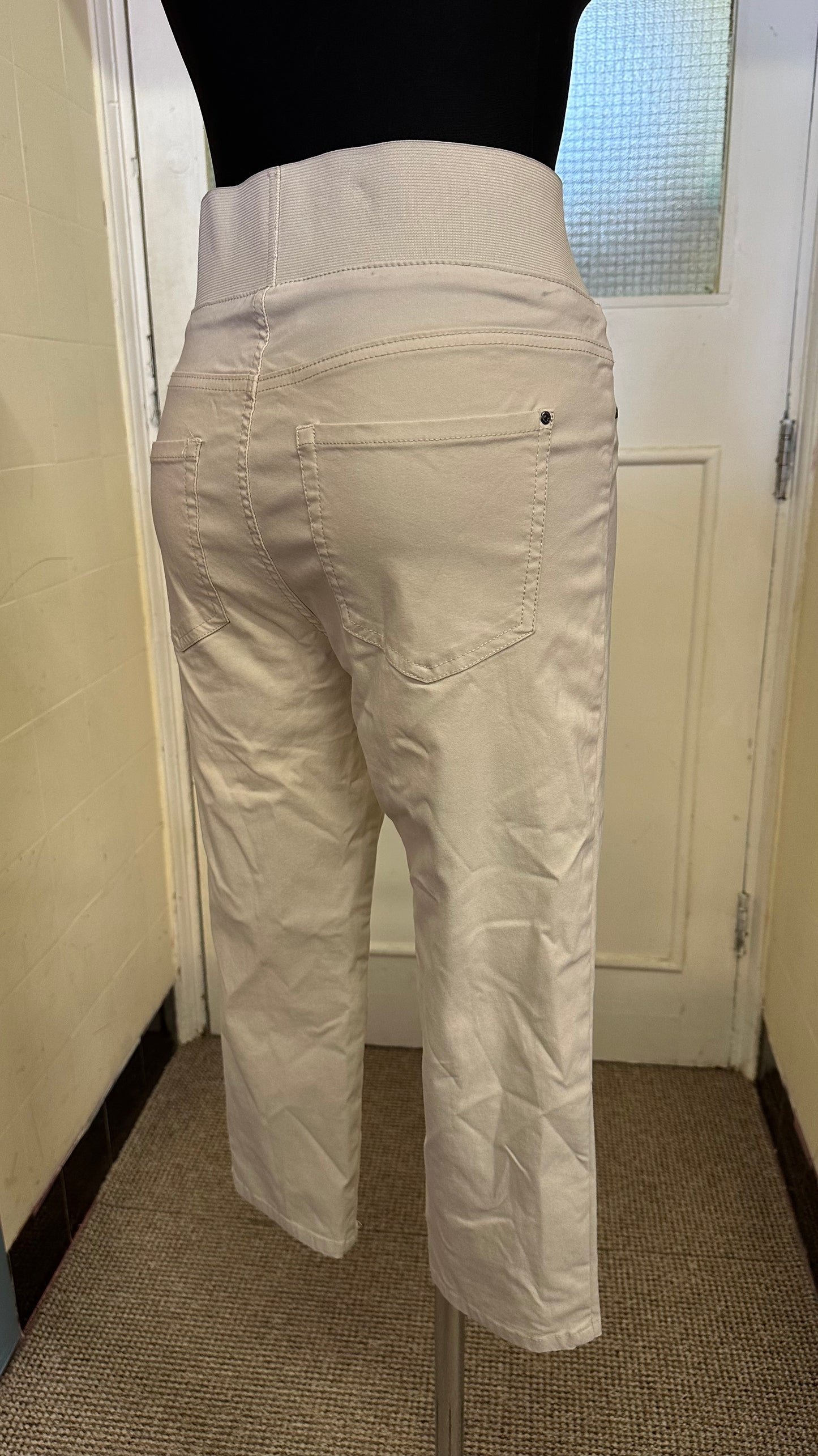 Designer Frequent Stretchy Trousers Size L (one small mark on rear)