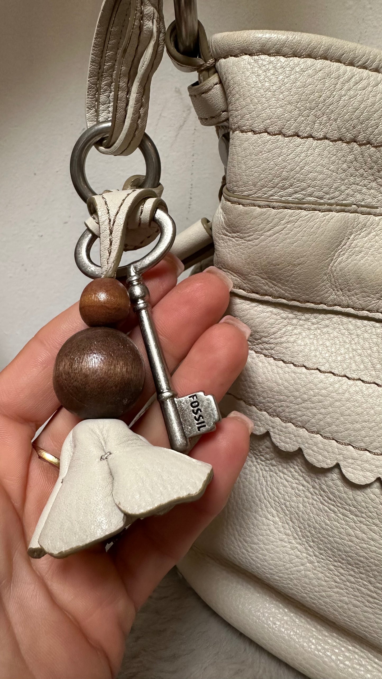 Vintage Fossil Leather Bag in Great Condition