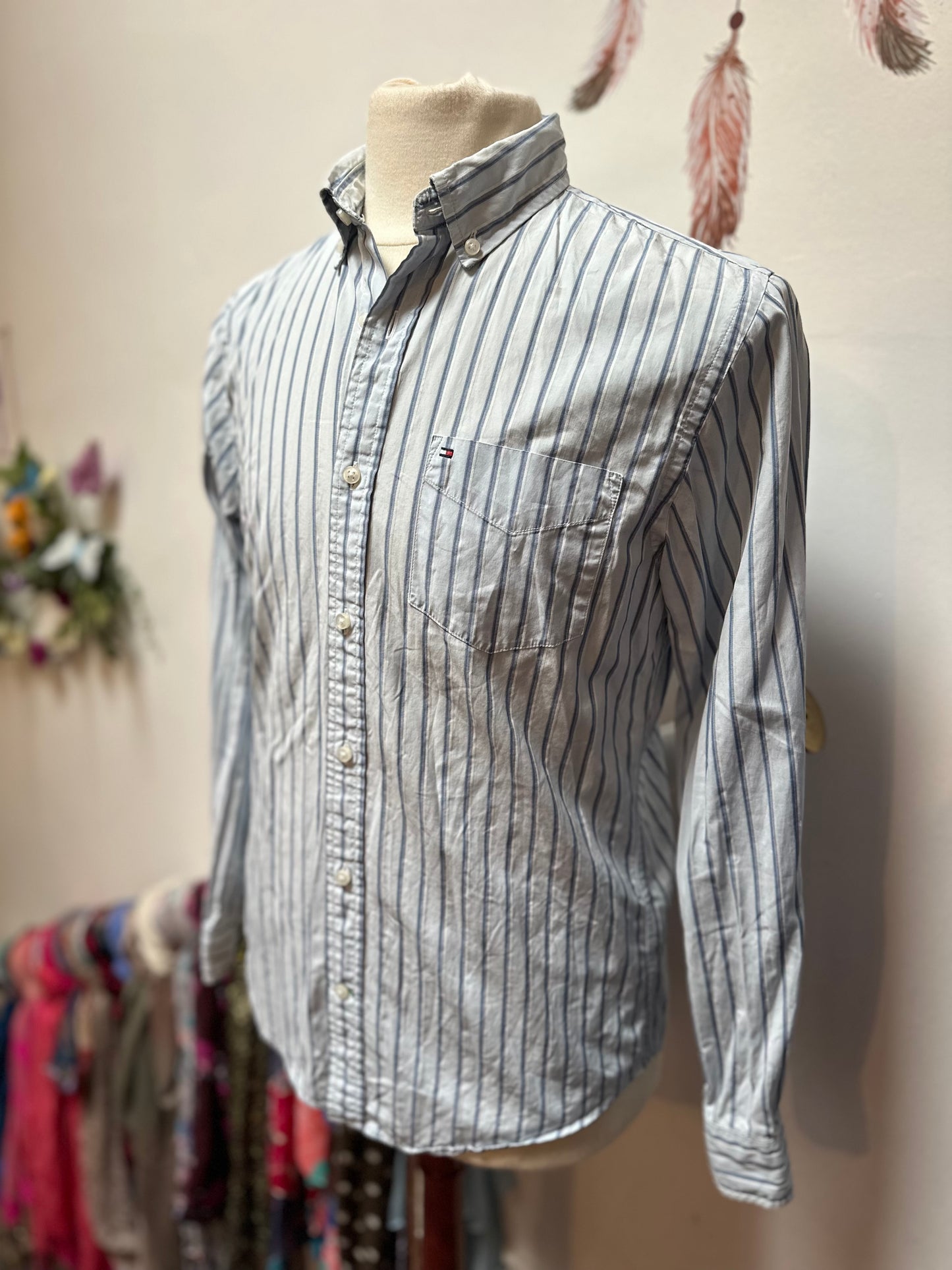 Designer 100% Cotton Tommy Hilfiger Shirt Size S
