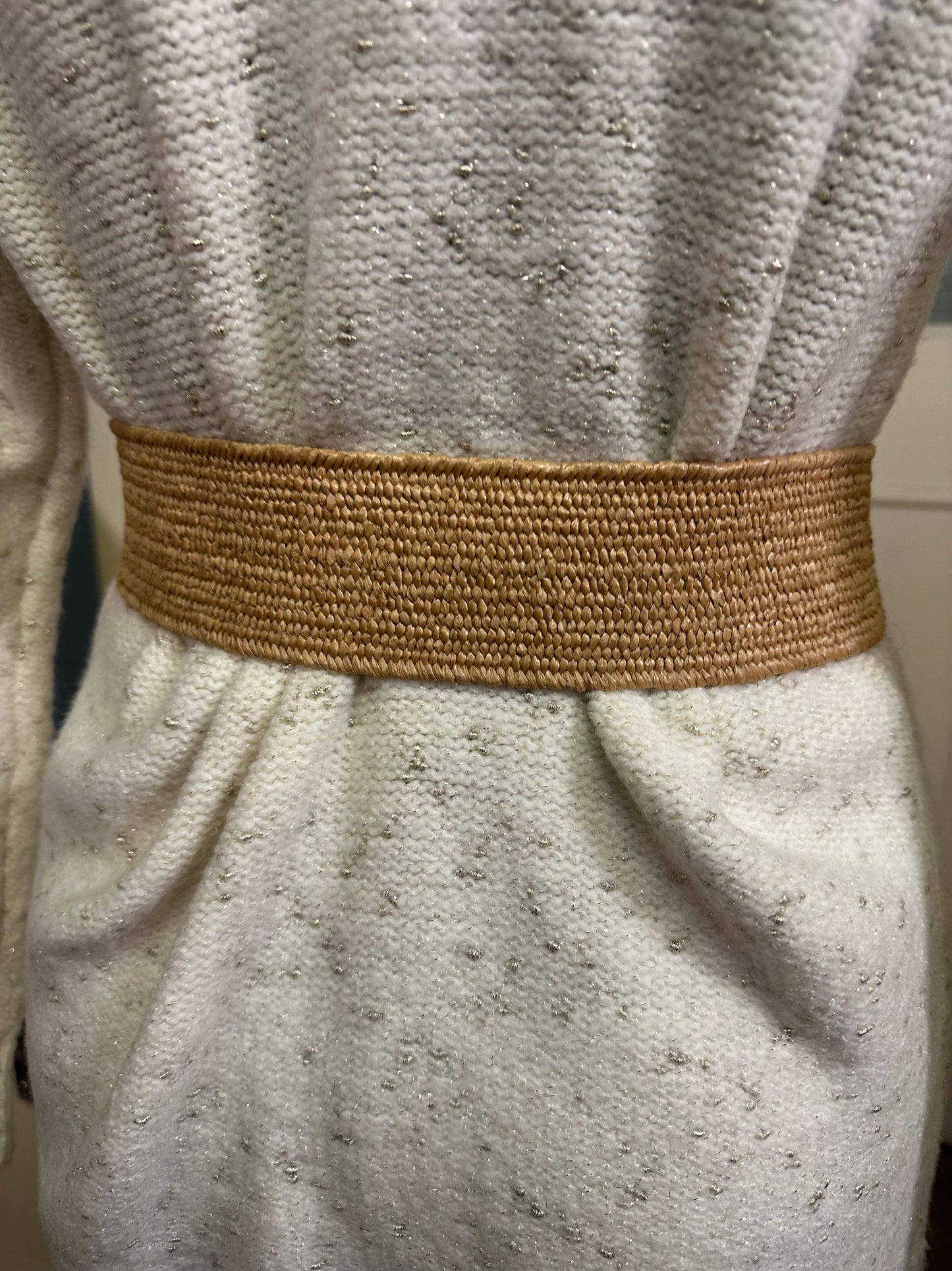 Primark Stretchy Tan Belt Size S