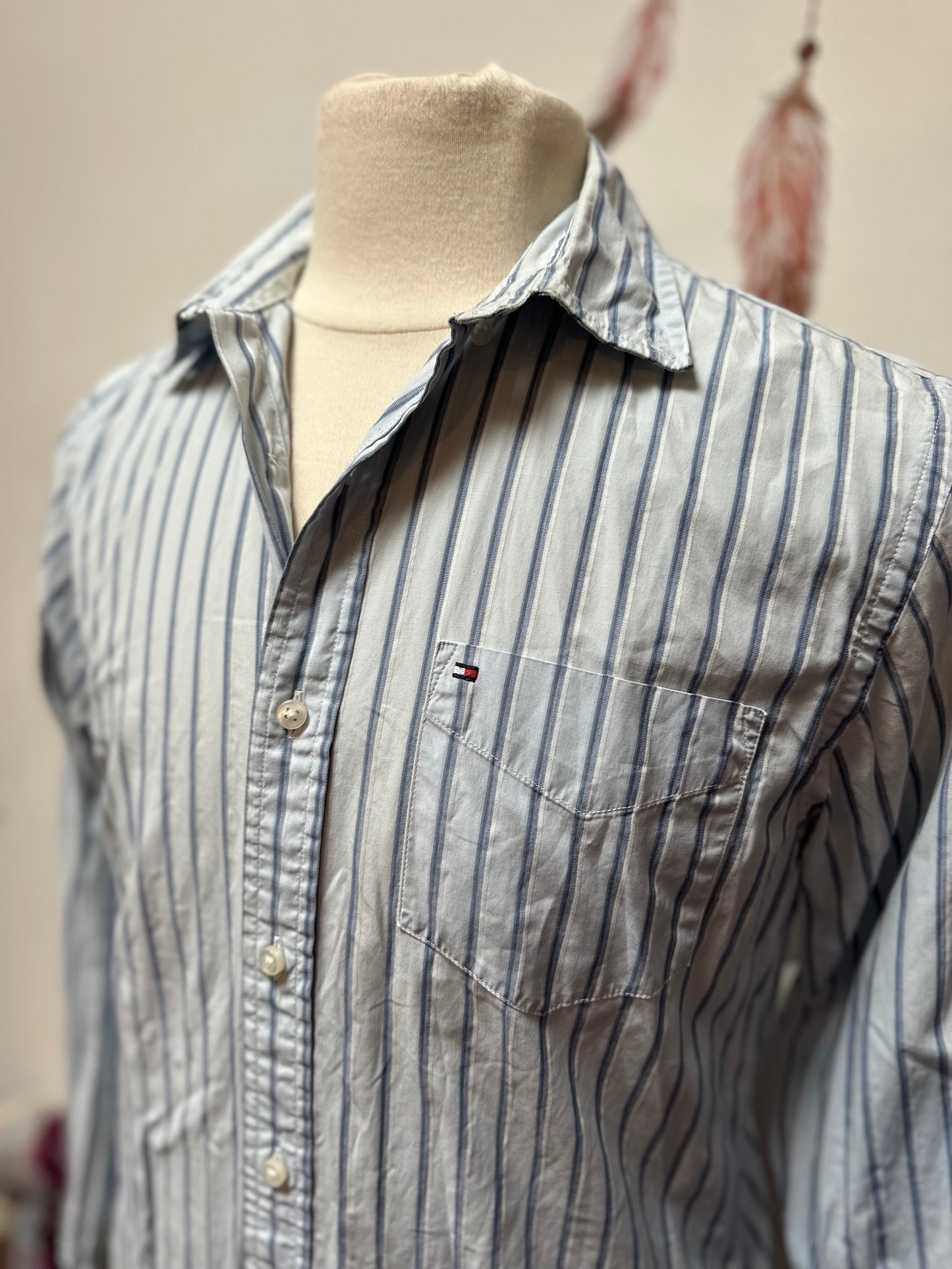 Designer 100% Cotton Tommy Hilfiger Shirt Size S