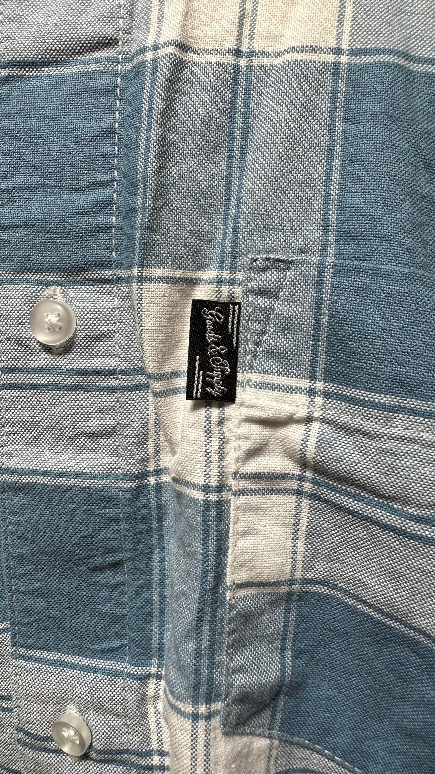Peacocks Check Shirt Size XL