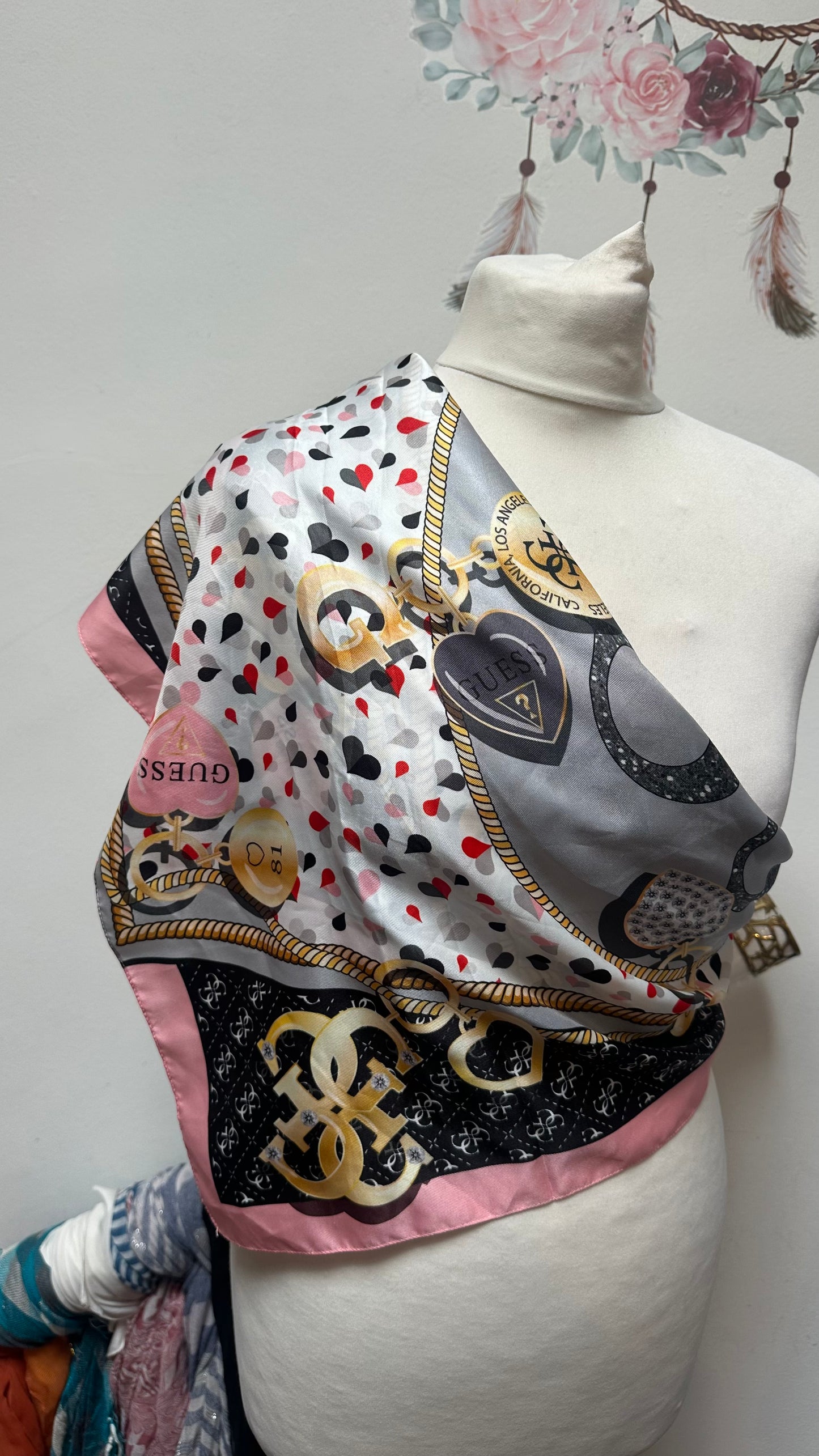Guess Large Square Scarf