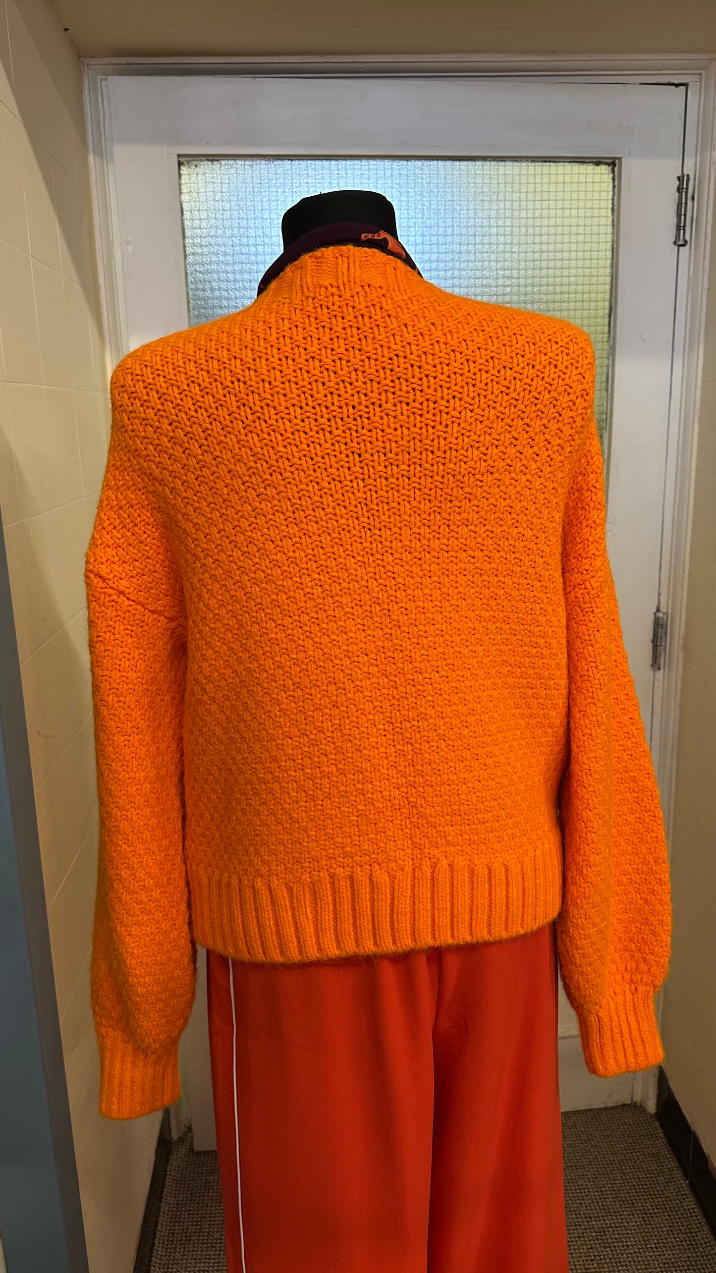 George Orange Sweater Size S Loose Fit