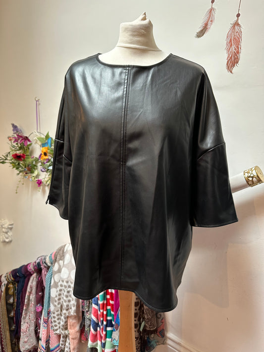 Primark PU Top New with Tags Size XL
