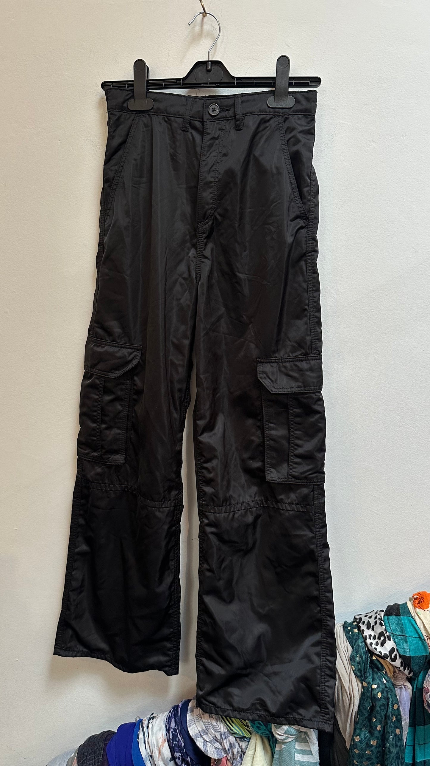 H&M Wide Leg Cargo Pants Age 12-13