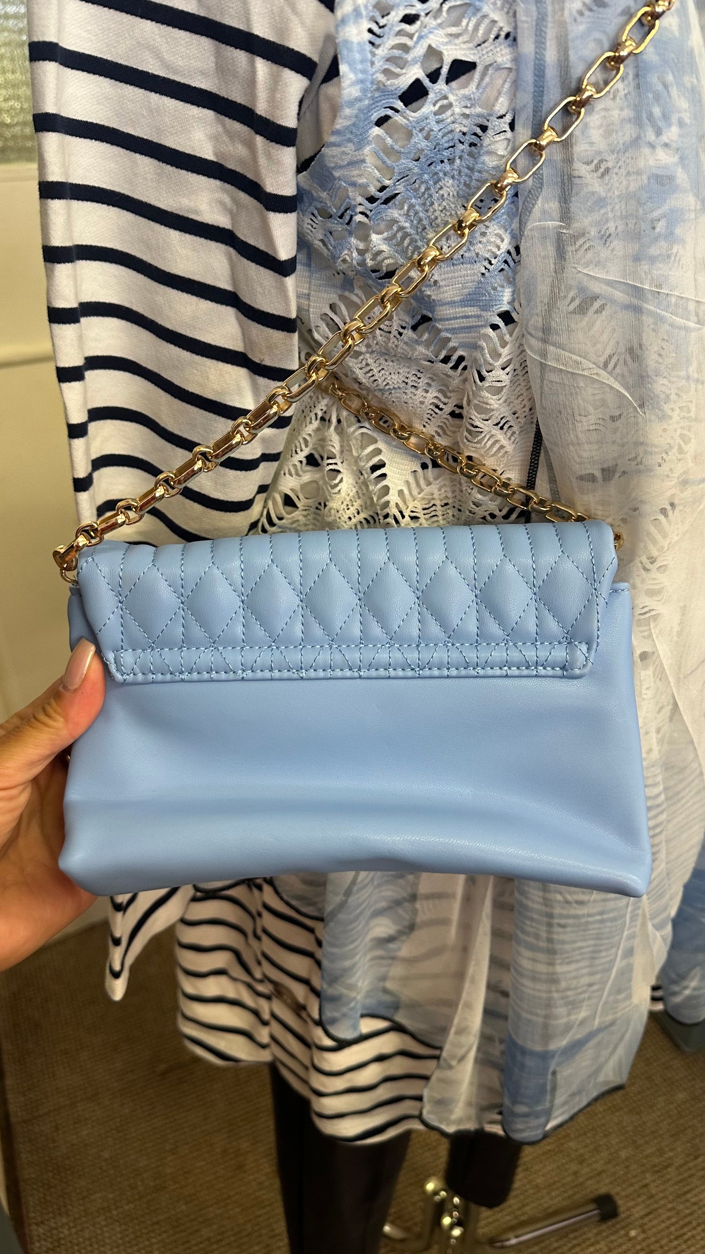Primark Sky Blue Crossbody Bag