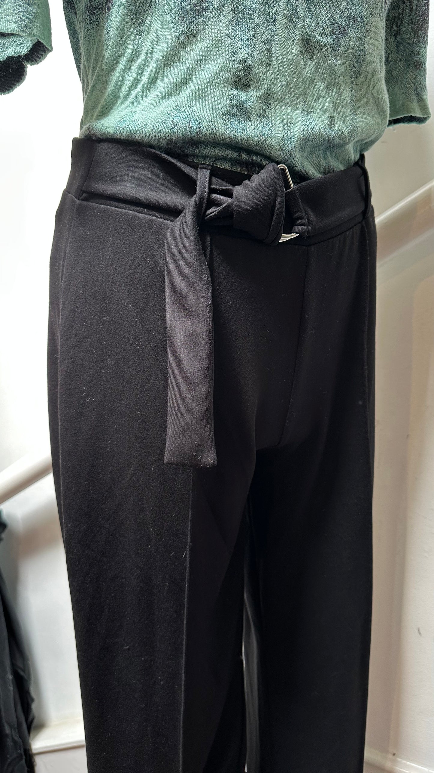 Primark Black Wide Leg Trousers Size S (some signs of wear, see last photo)