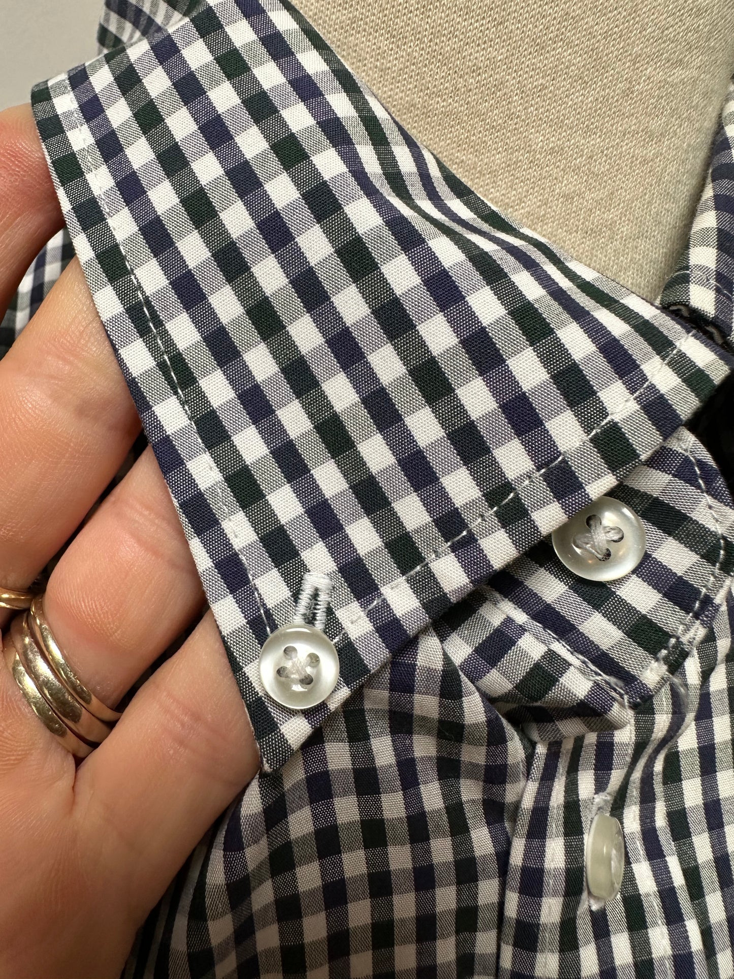 Ben Green 109% Cotton non iron Shirt Size L