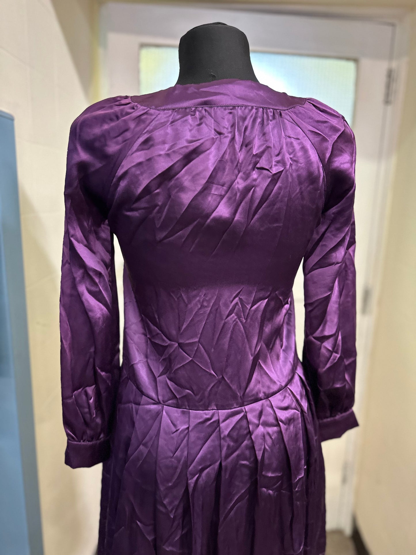 Designer La Mantine 100% Silk Dress RRP €287!!! Size 6 or Children’s Size 12-13