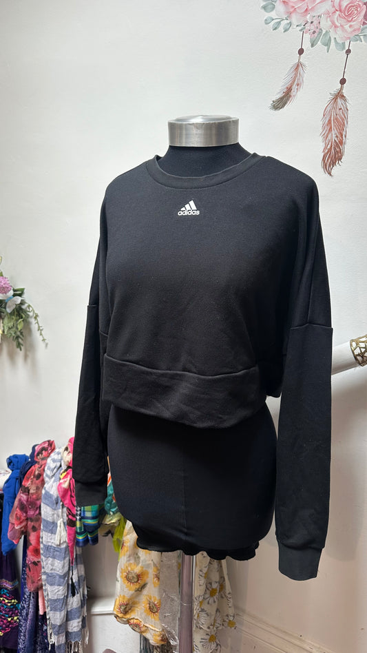 Adidas Cropped Sweater Size 8/10