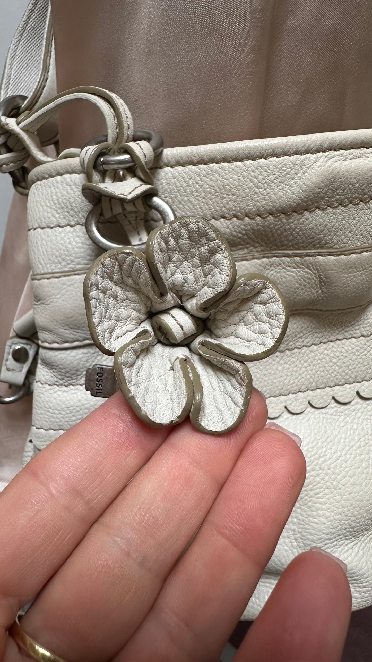 Vintage Fossil Leather Bag in Great Condition