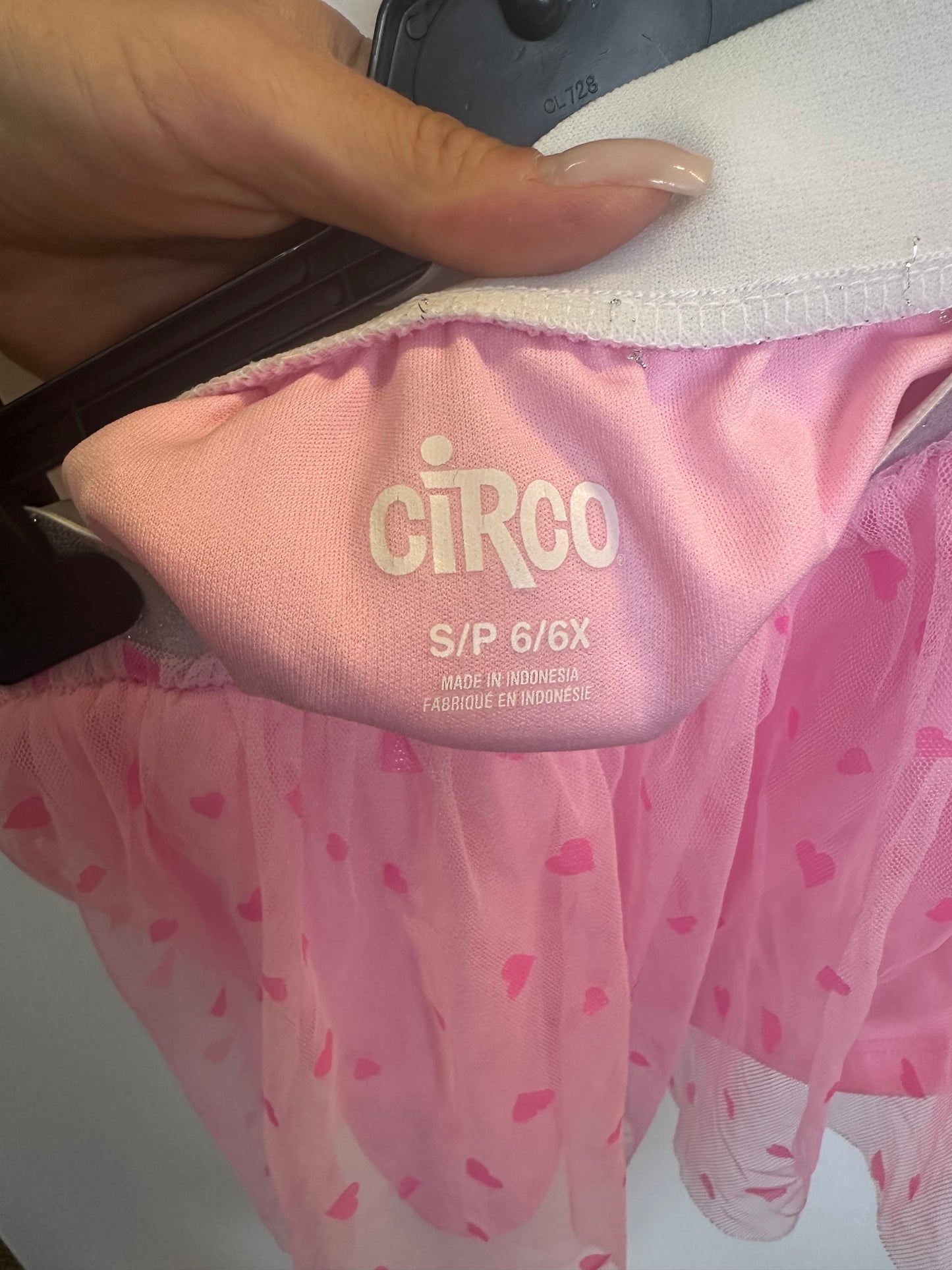 Circa Pink Tulle Skirt Age 6
