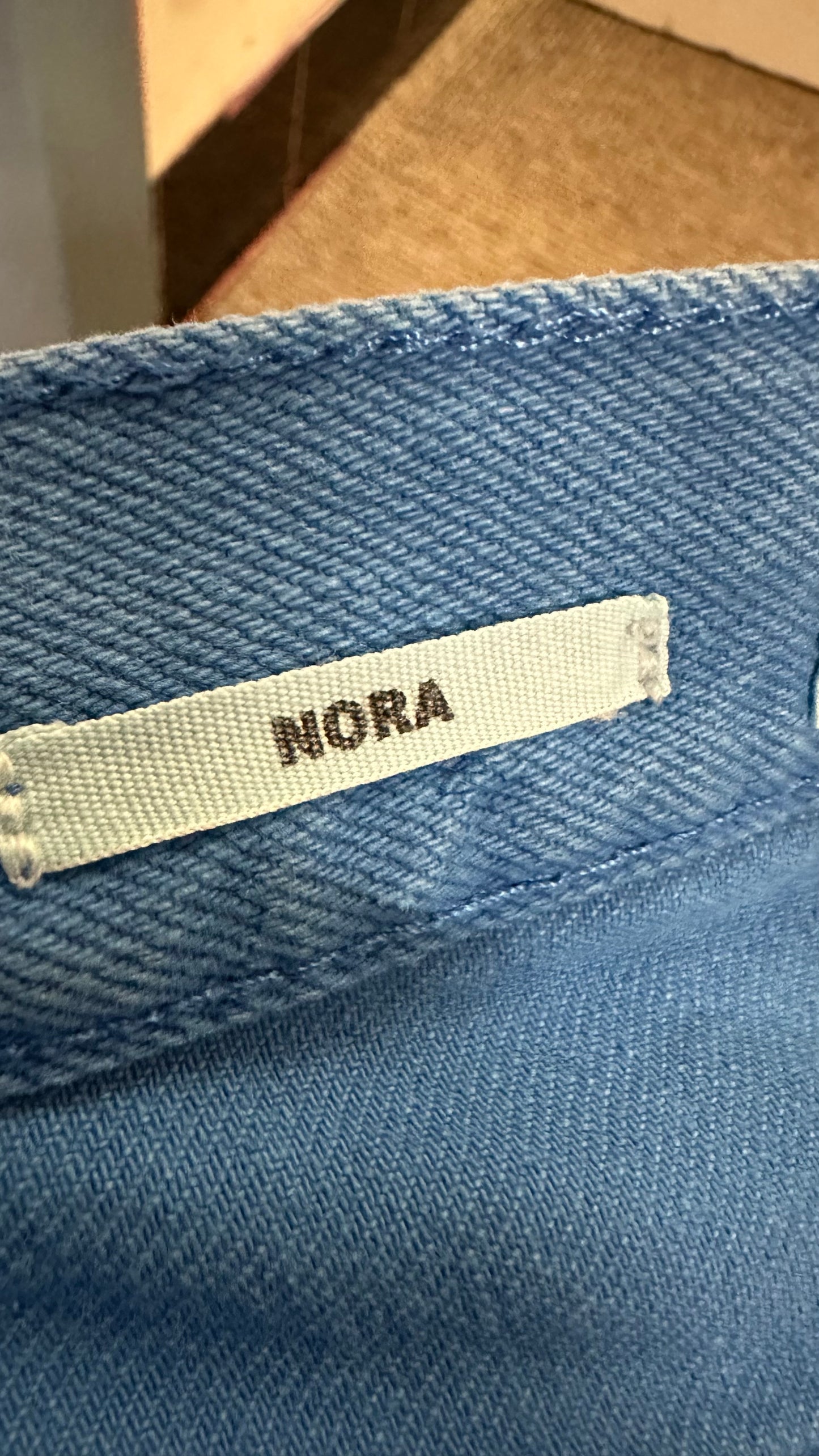 Mango High Rise Button Fly Flared 100% Cotton Jeans Size XS