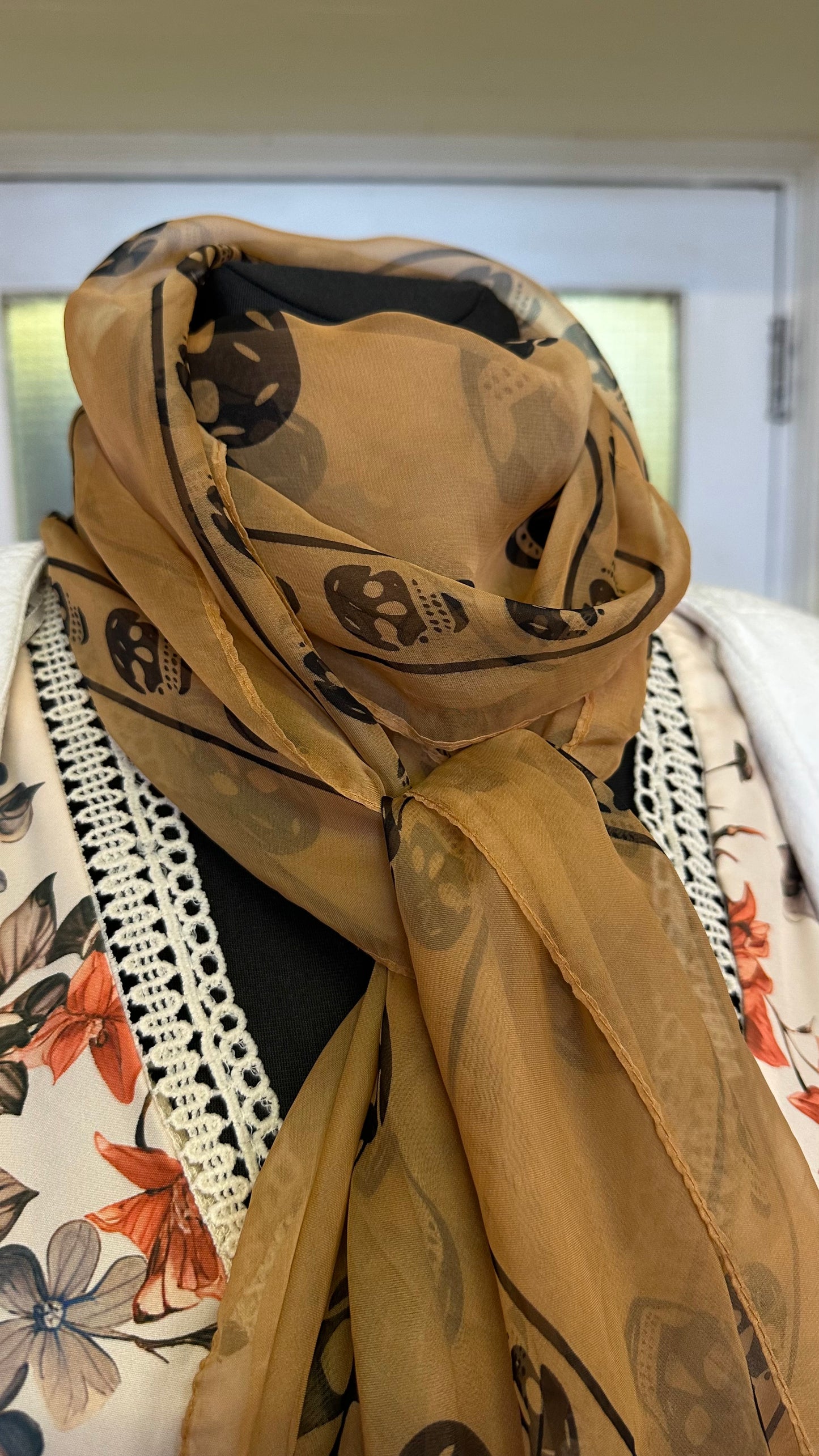 Designer Alexander Mc Queen Scarf