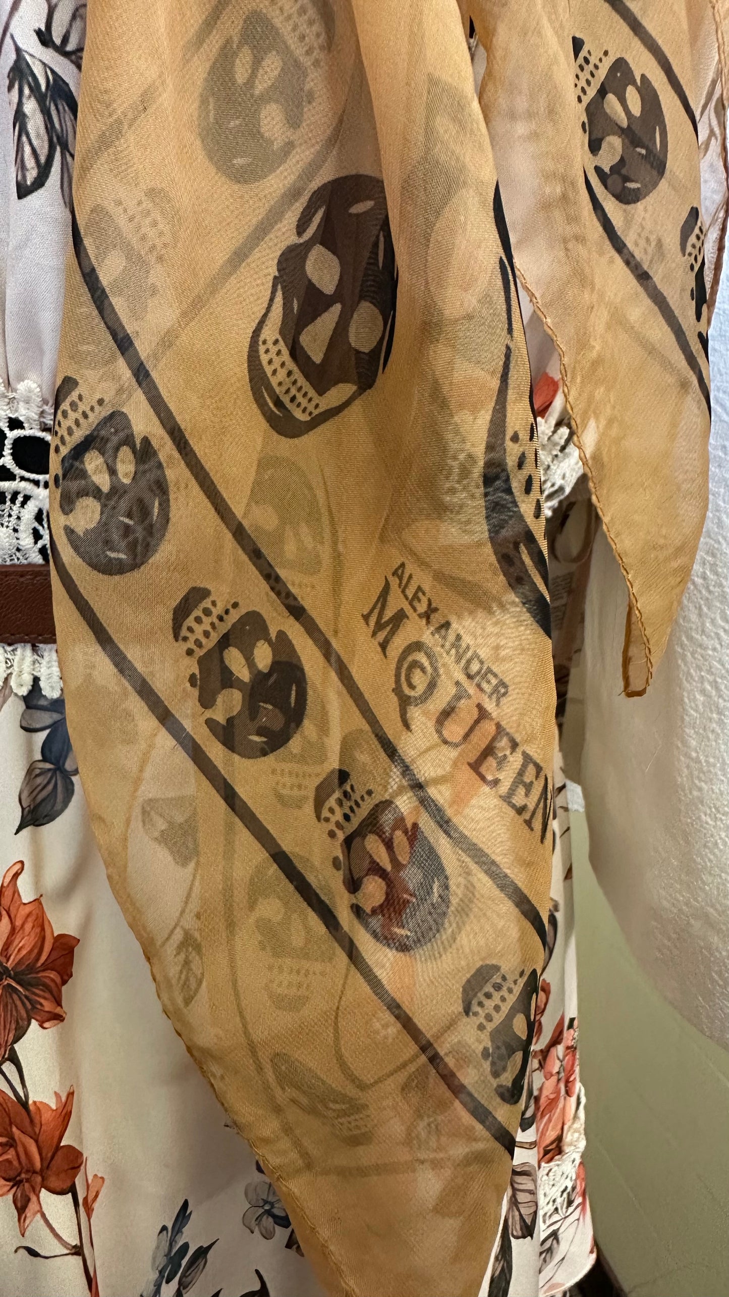Designer Alexander Mc Queen Scarf