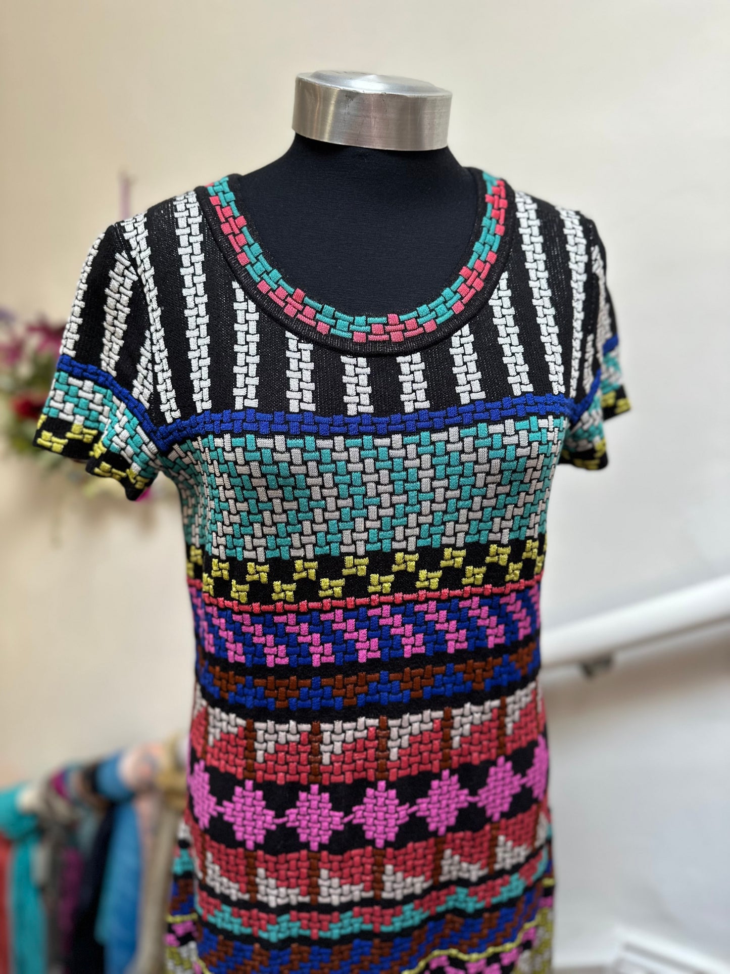 Designer Aldo Martins Dress Size 10/12 with 60% Bamboo