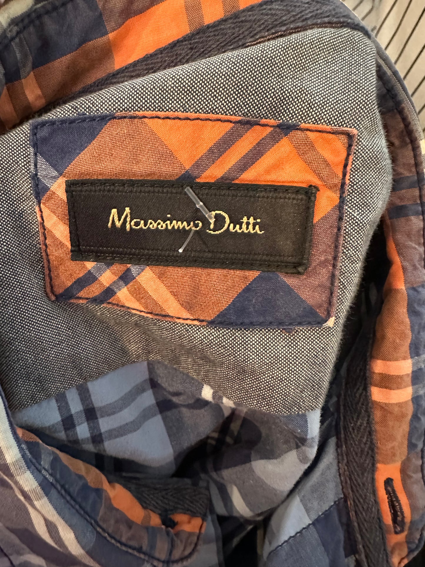 Designer Massimo Dutti Pkaid Shirt Best Fit Size L (tag removed)