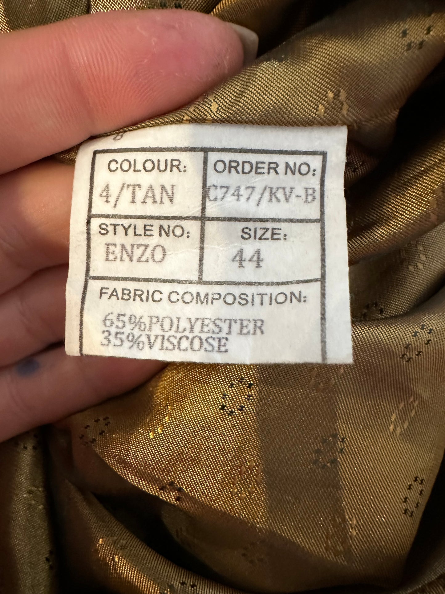 Marc Darcy Waistcoat Size XL