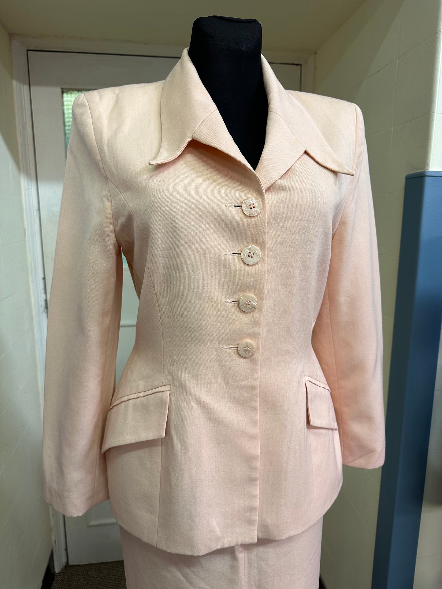 Régine 2 Piece Suit, Size 10, some small marks