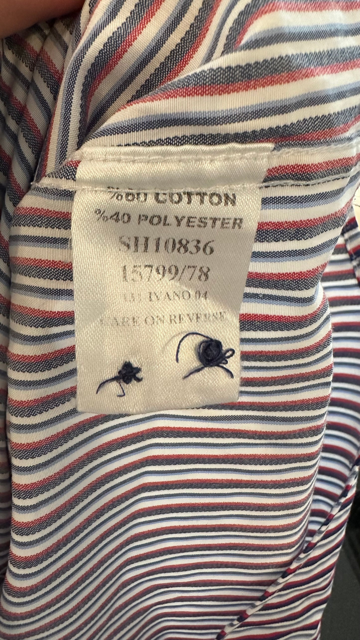Drifter Stripped Shirt Size L