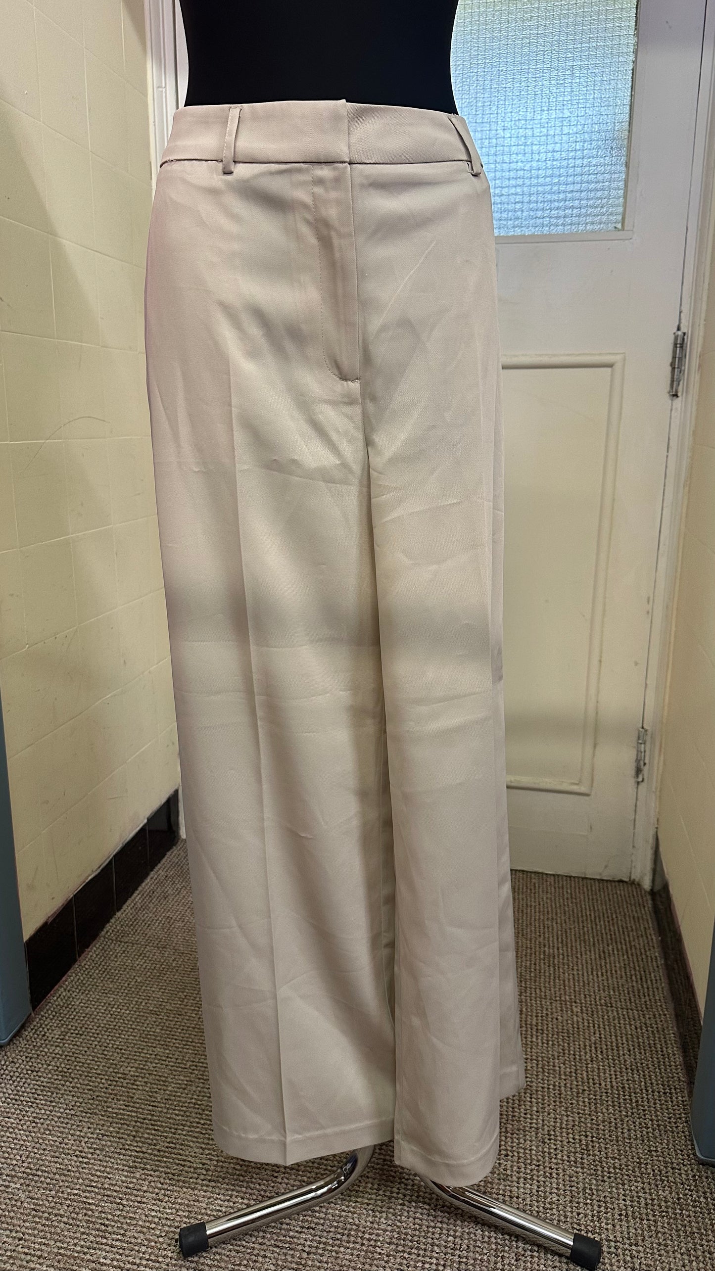 Paul Costello Cream Trousers Size 14