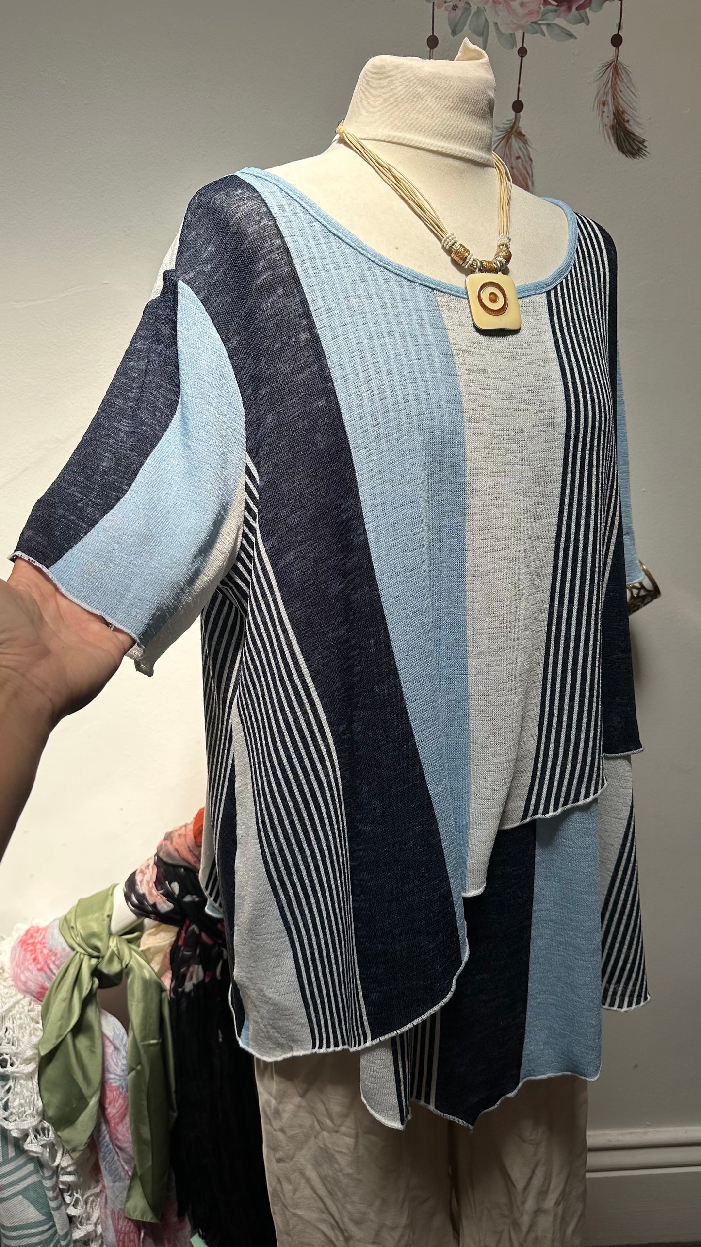 Gerard Blue Top Size 20