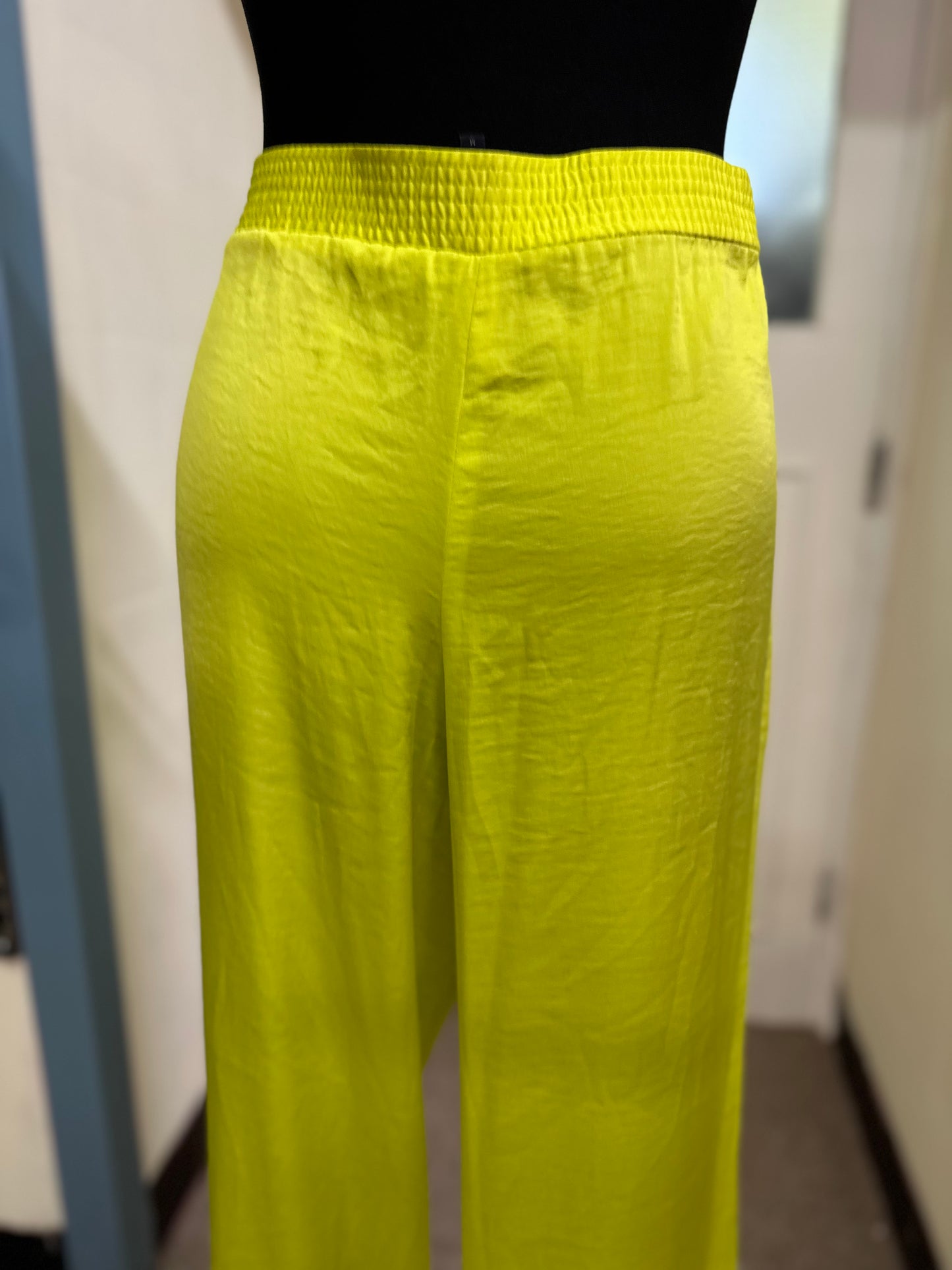 BCBG Maxazria Neon Trousers, Size M Long