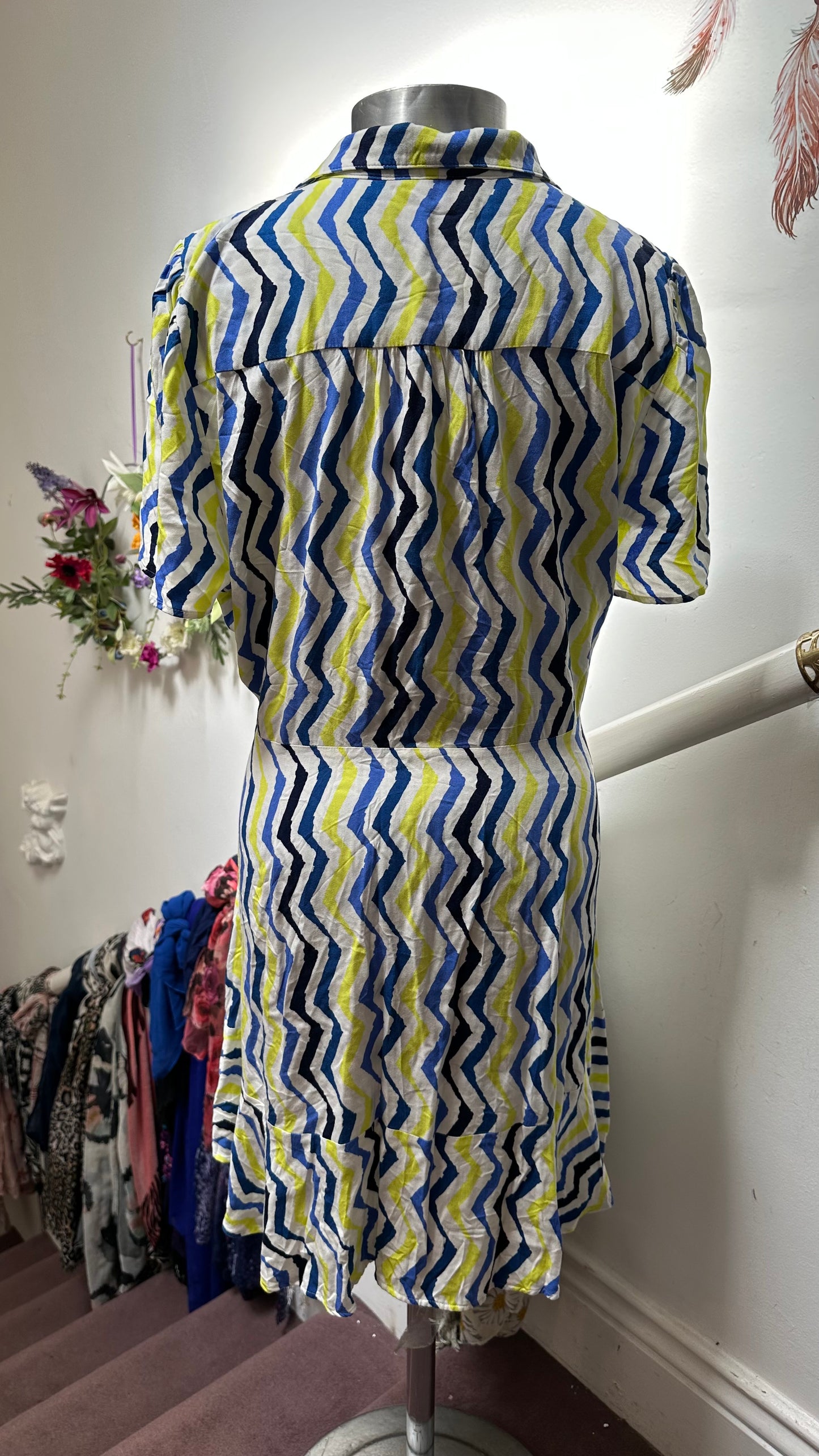 M&S Shirt Dress Size 18