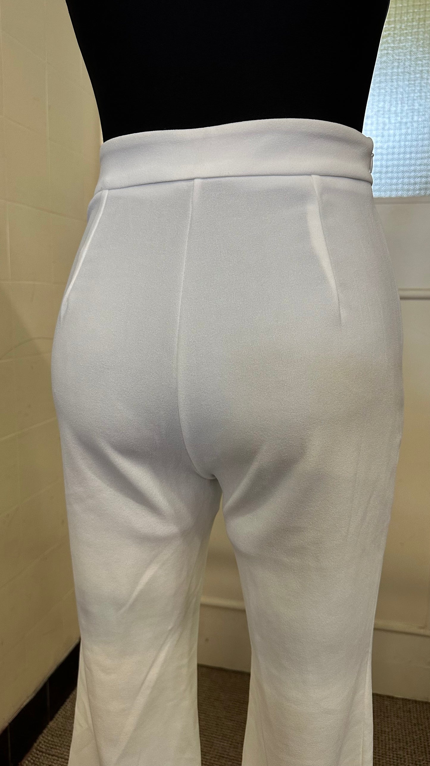 Shein White Flares Size XS