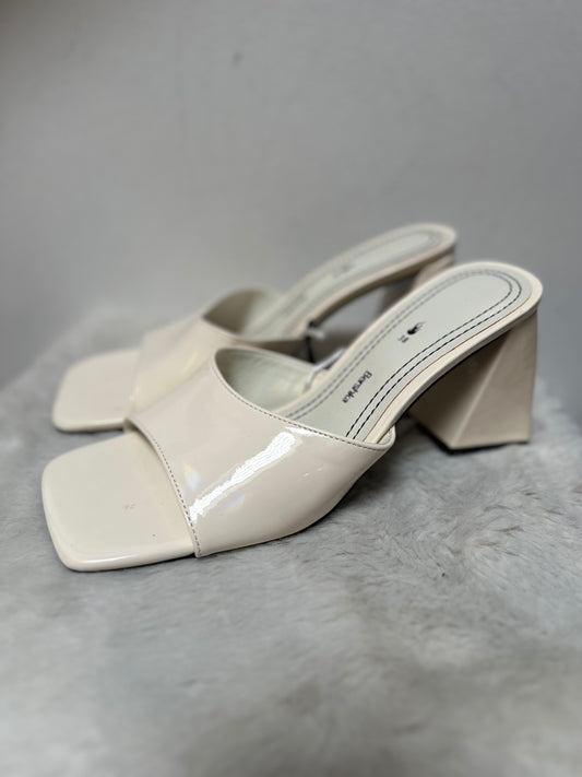 Bershka Patent Mules, Size 5