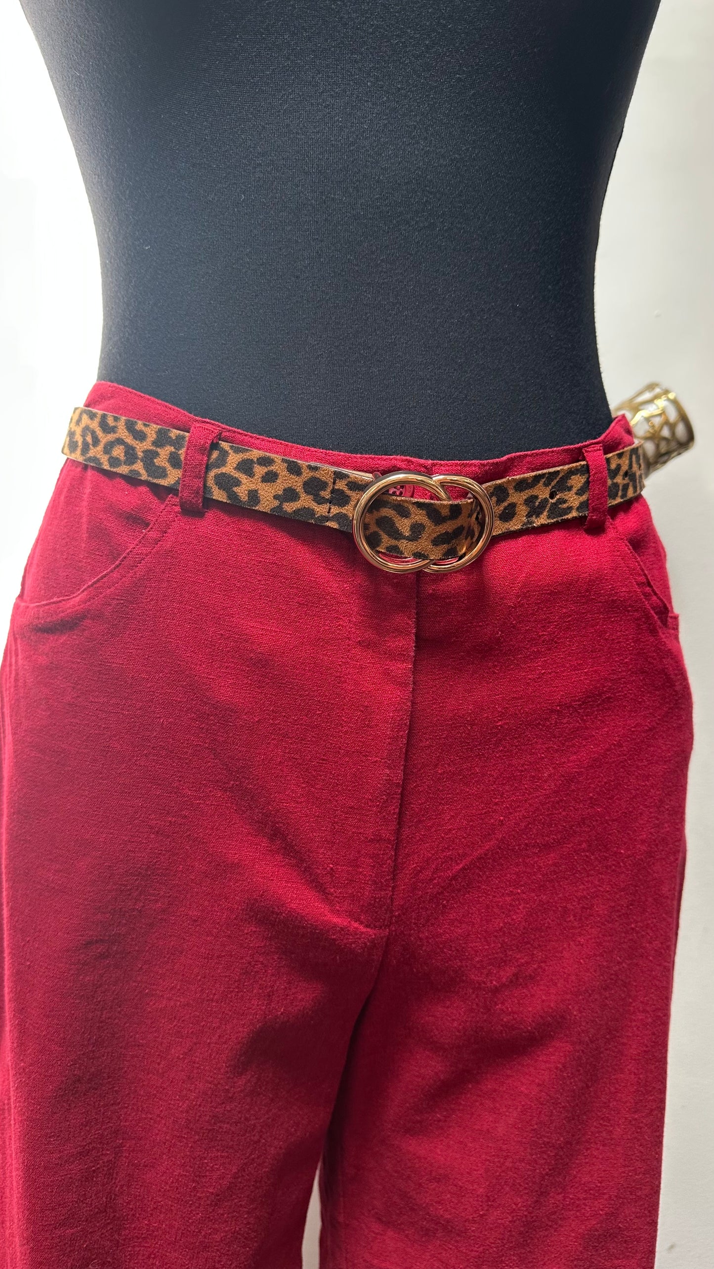 Gerard Linen Blend 2 Piece Size 10 (belt not included)
