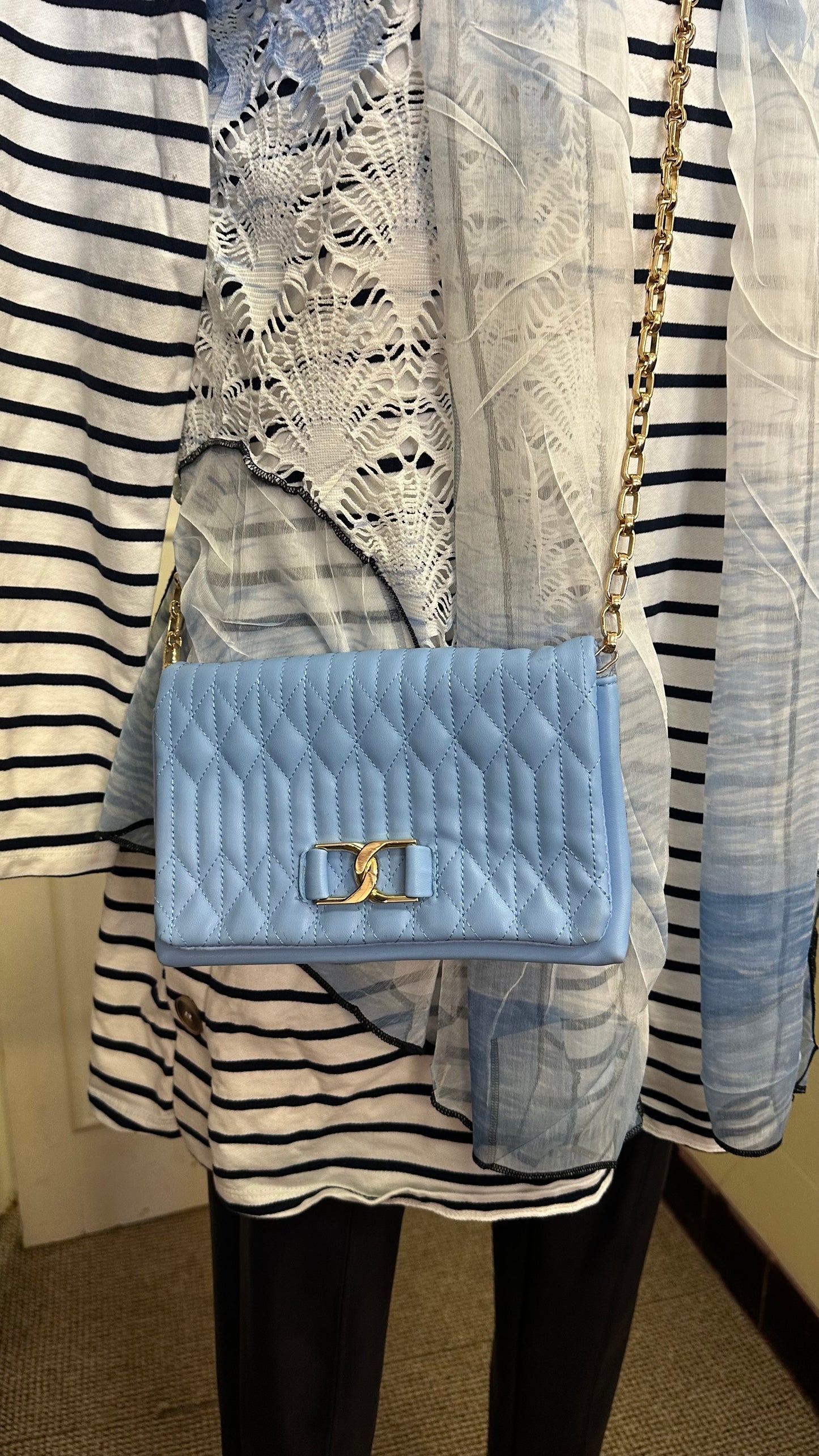 Primark Sky Blue Crossbody Bag