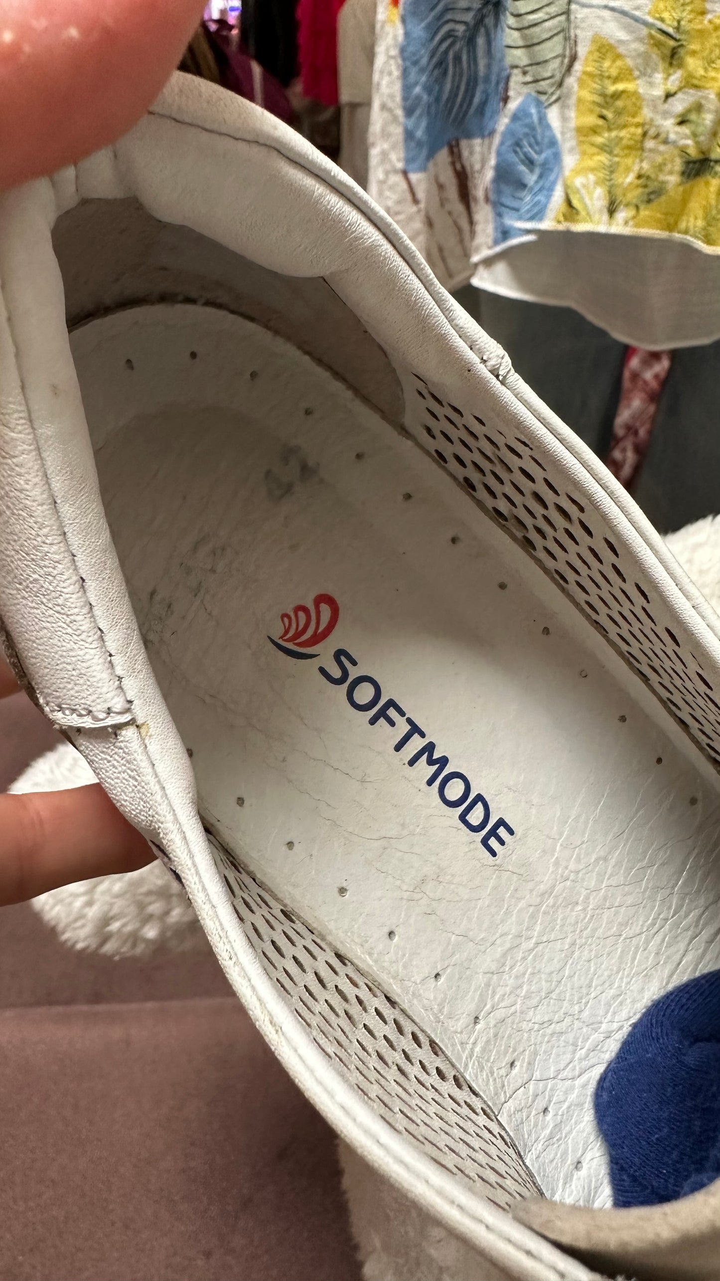Soft mode Leather Trainers Size 8 (EU 42)