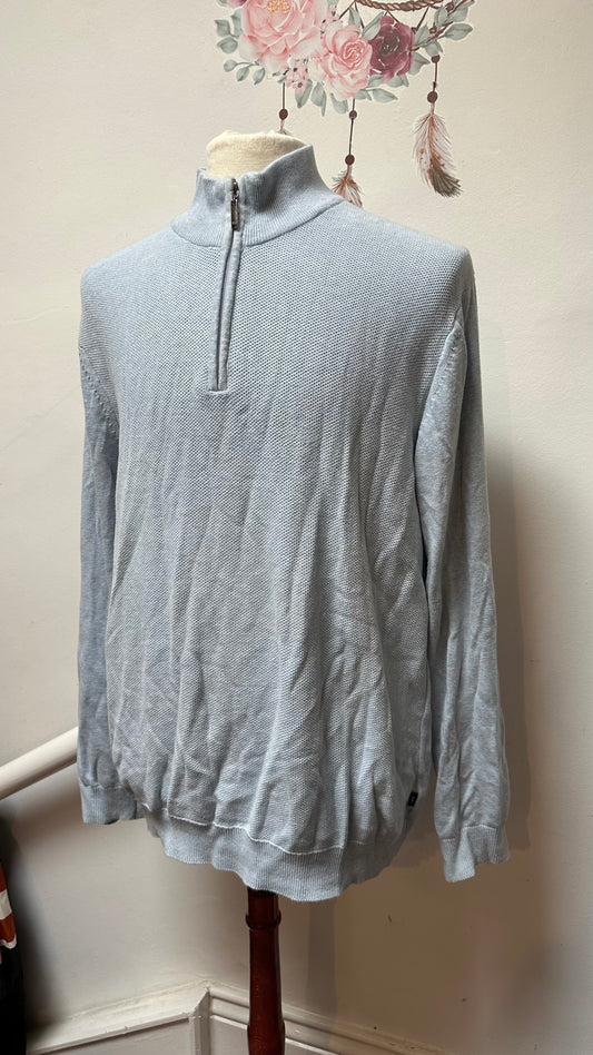 William Tailor Super Soft 100% Cotton Sweater Size 2XL