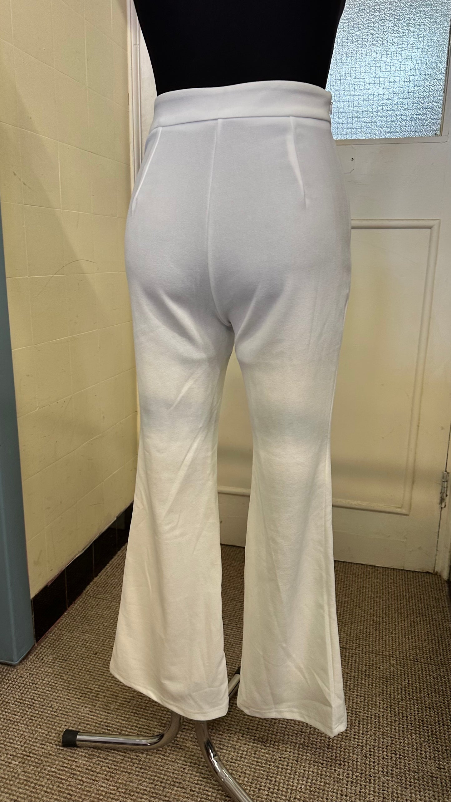 Shein White Flares Size XS