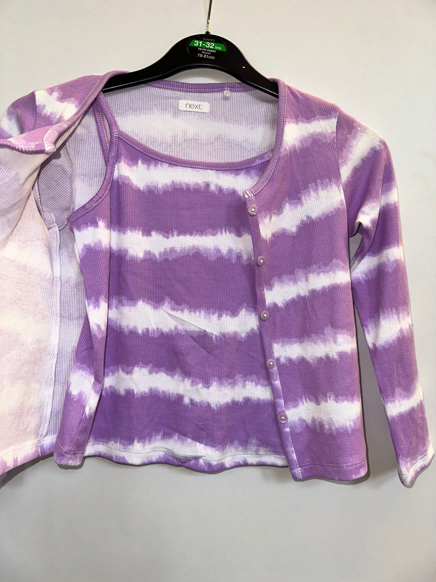 Next 2 piece Purple Tie Dye, Age 6