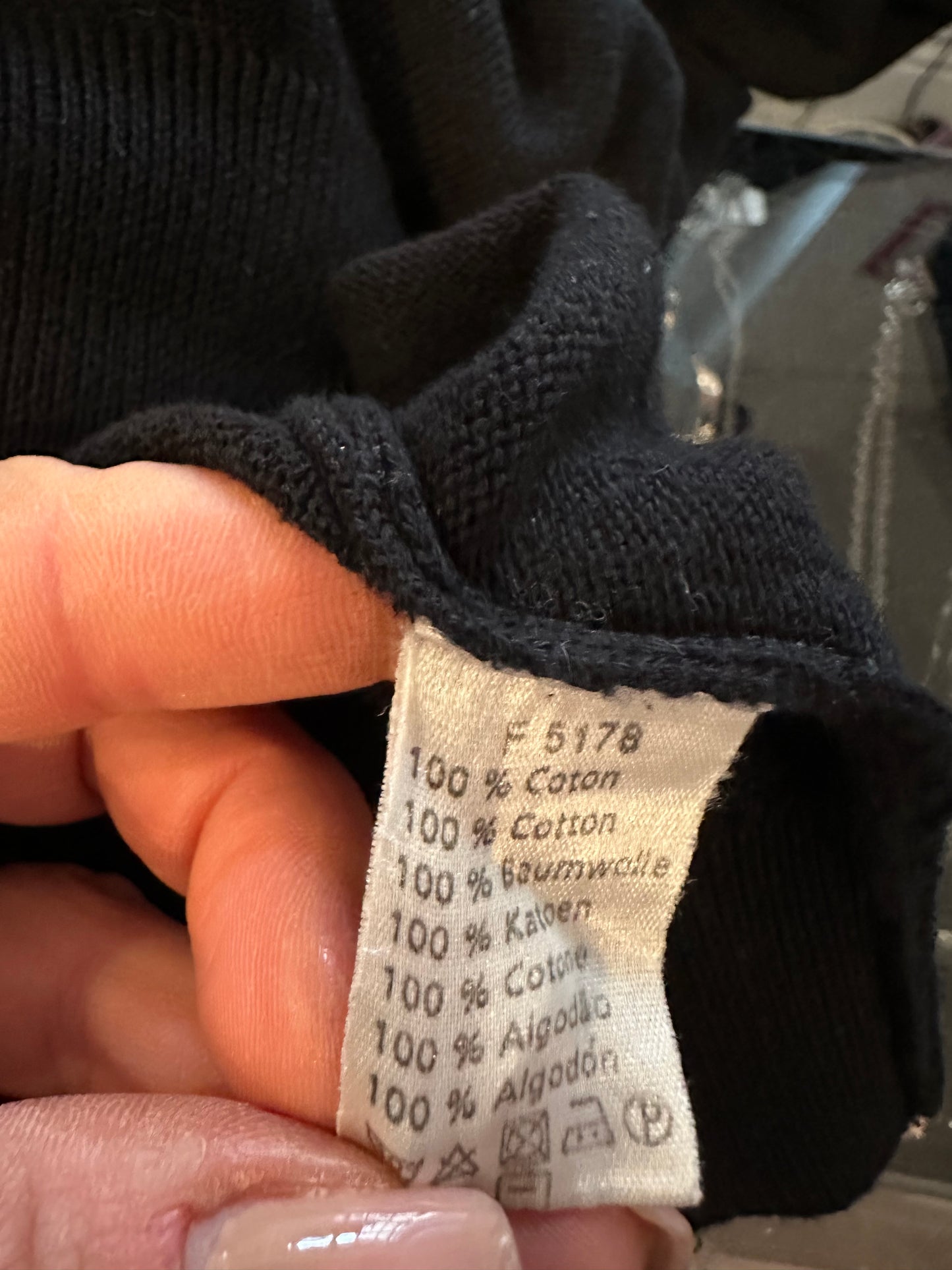 Designer Lacoste 100% Cotton Sweater Best Fit Size XXL