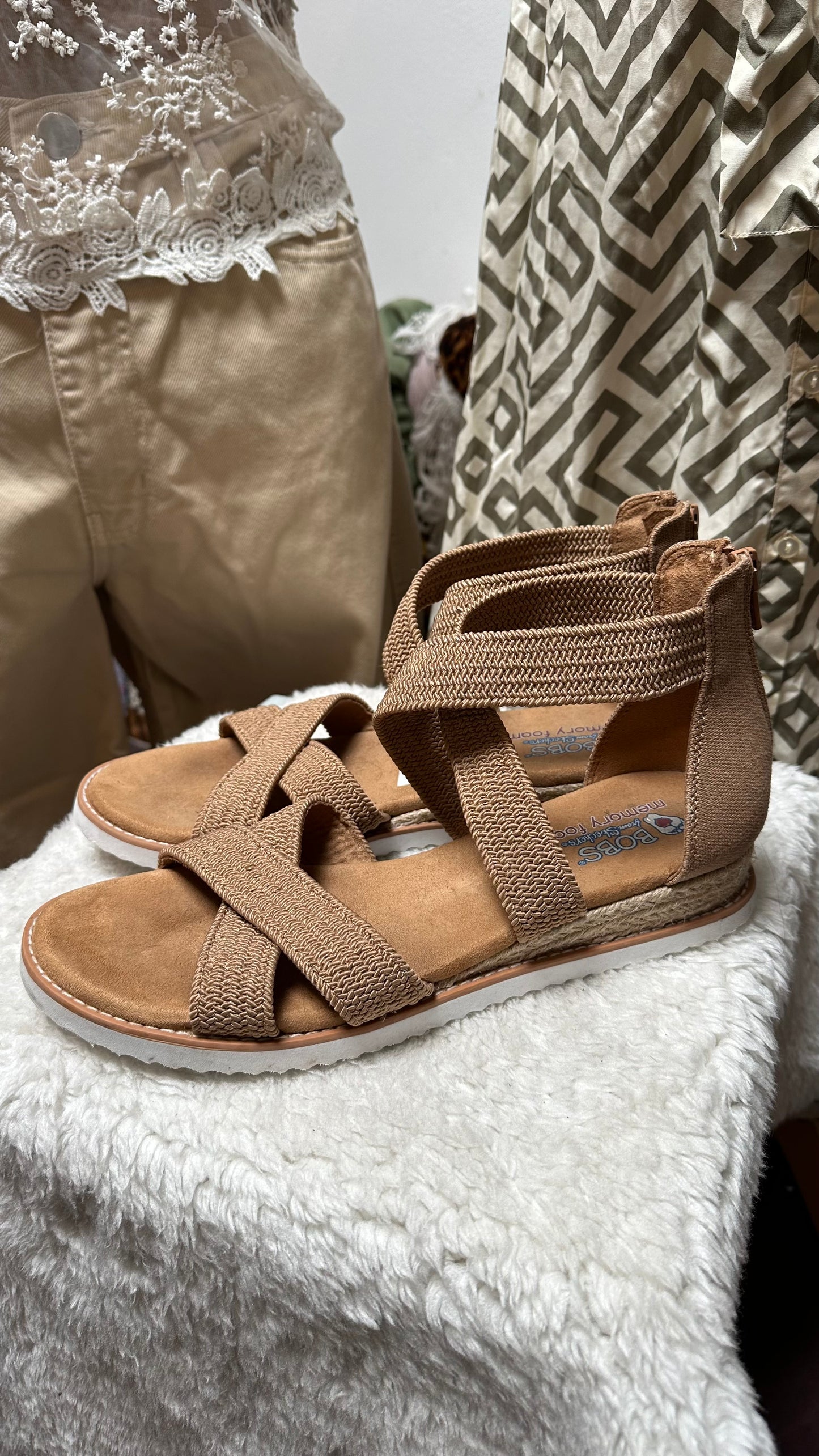 Bobs Sketchers Sandals Size 8