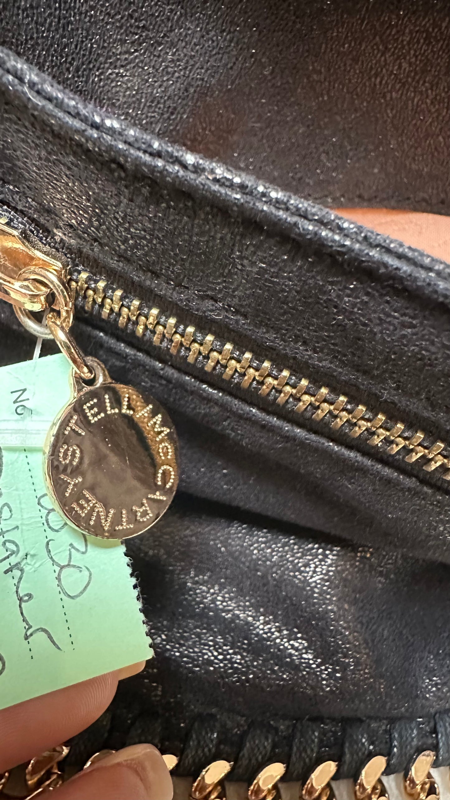 Stella Clutch Bag with Chain Details