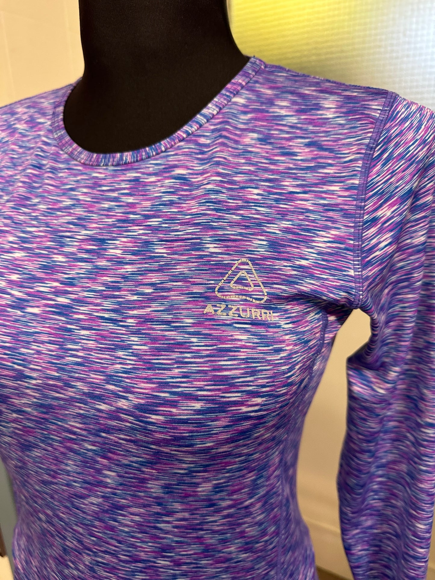 Azzuri Purple Running Top Size XS