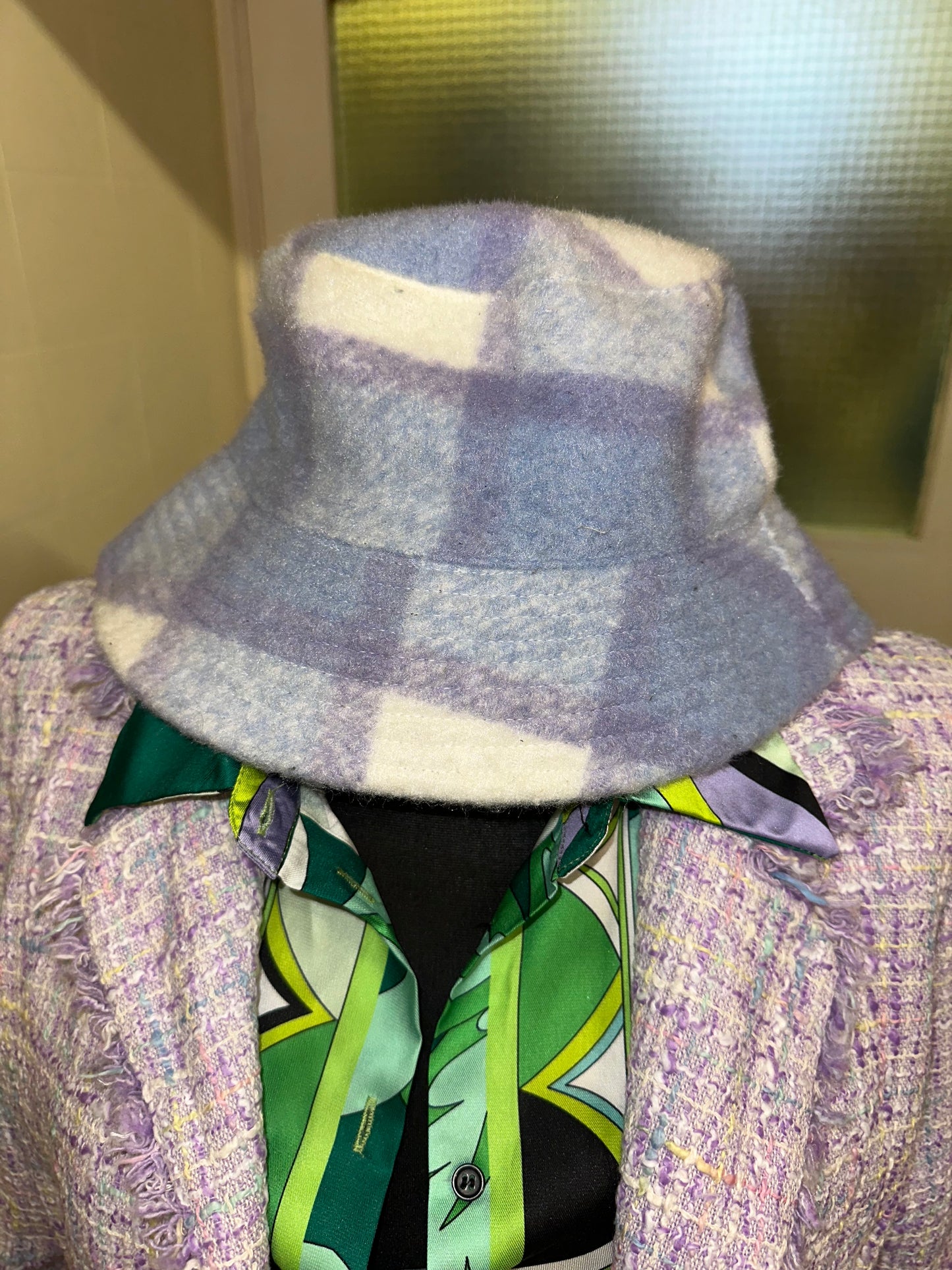Lavender & Blue Soft Bucket Hat