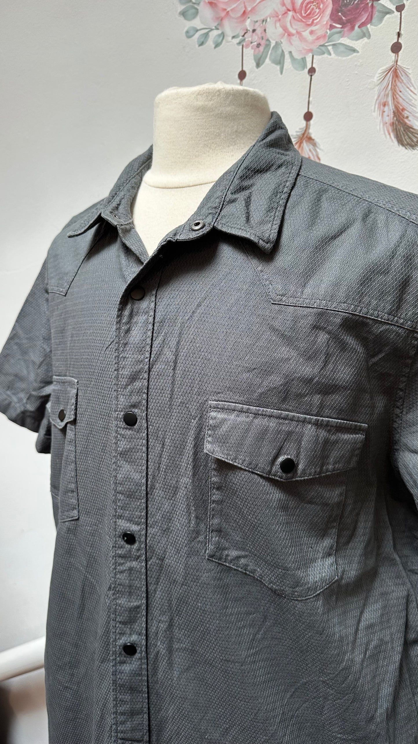 Next Cargo Style Shirt 100% Cotton Size 2XL