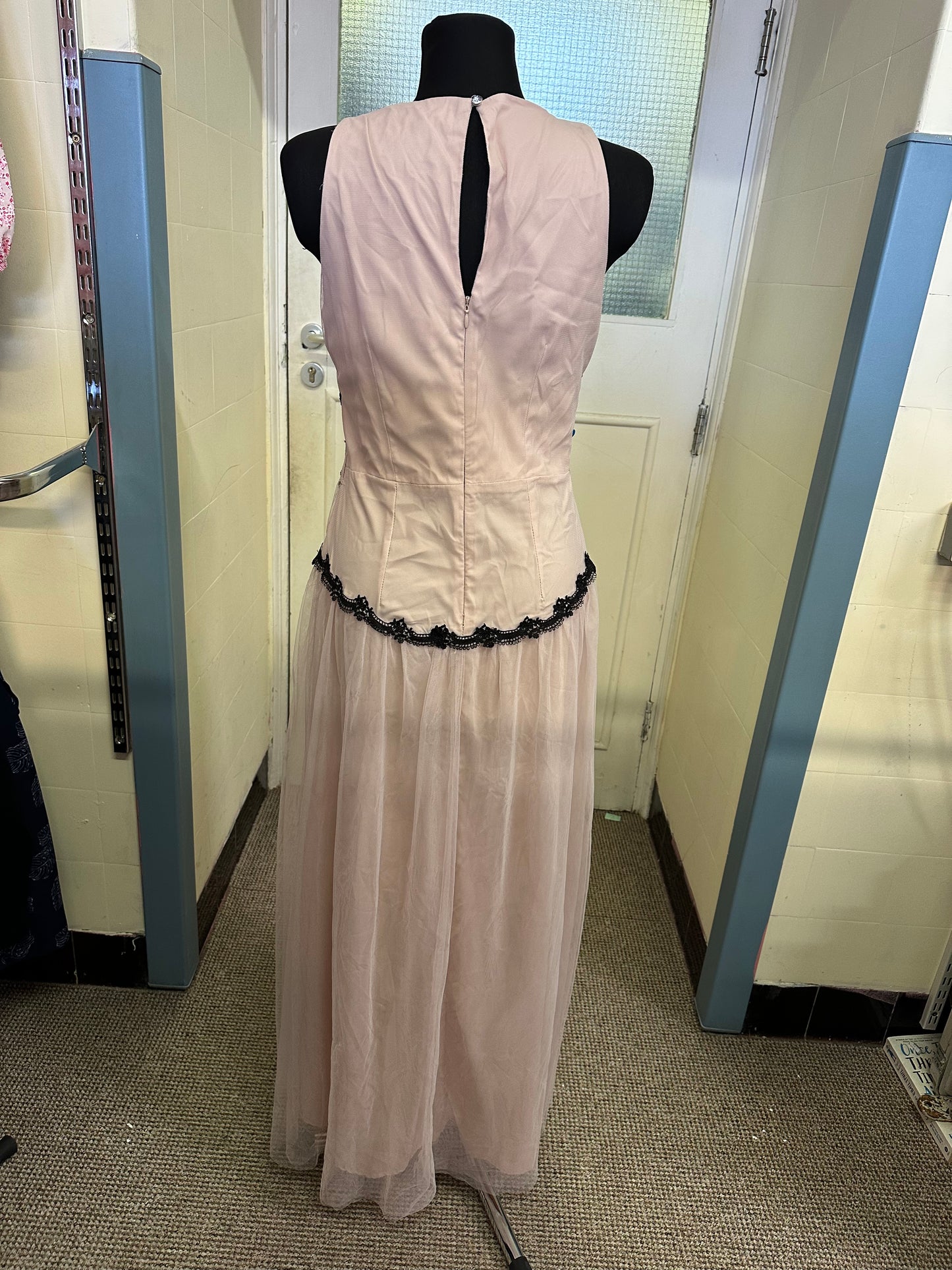 Little Mistress Nude Occasion Wear Dress Size 12
