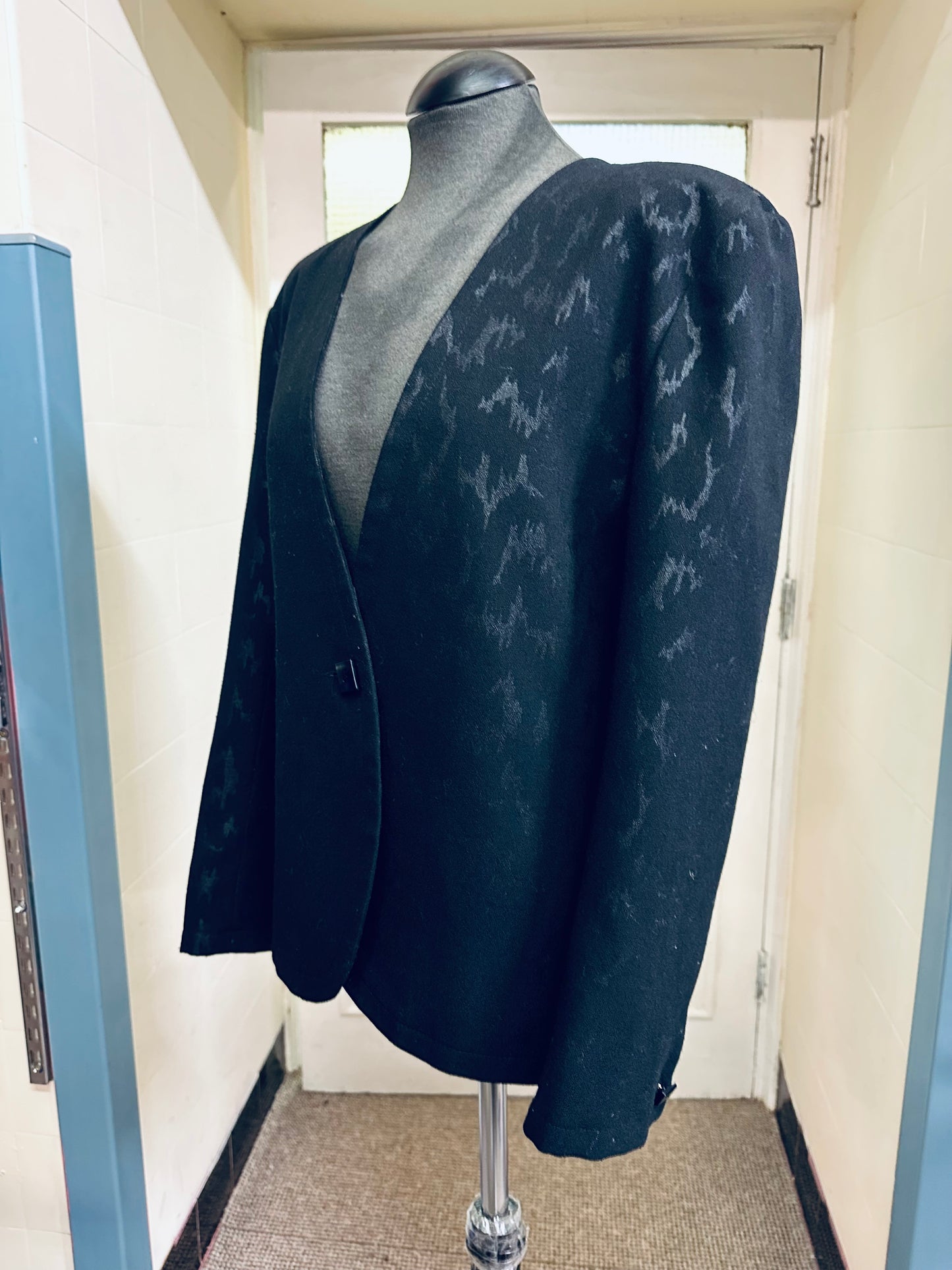 Vintage Jacques Vert Wool Blend Blazer, Size 14