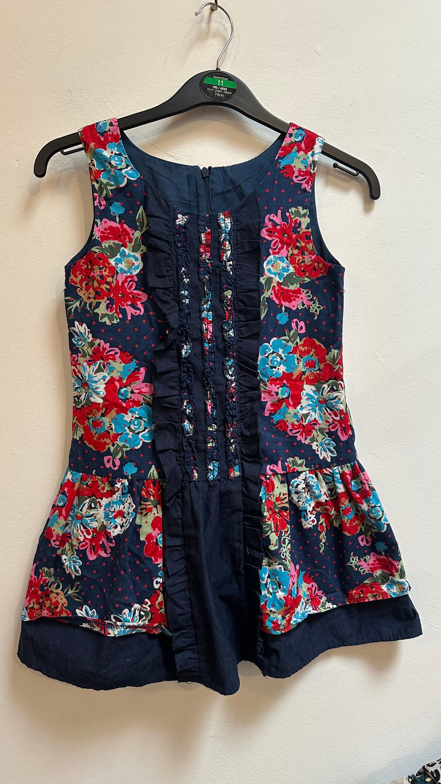 Dunnes 100% Cotton Dress Age 8